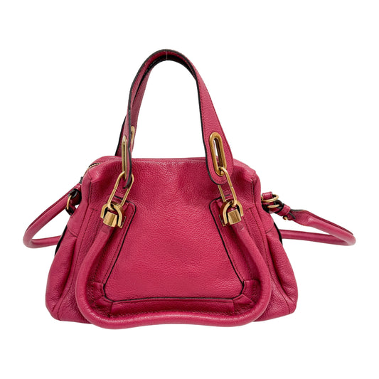 Vintage Pink Leather Two Way Bag