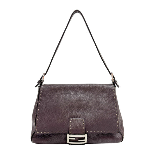 Selleria Brown Leather Mamma Baguette