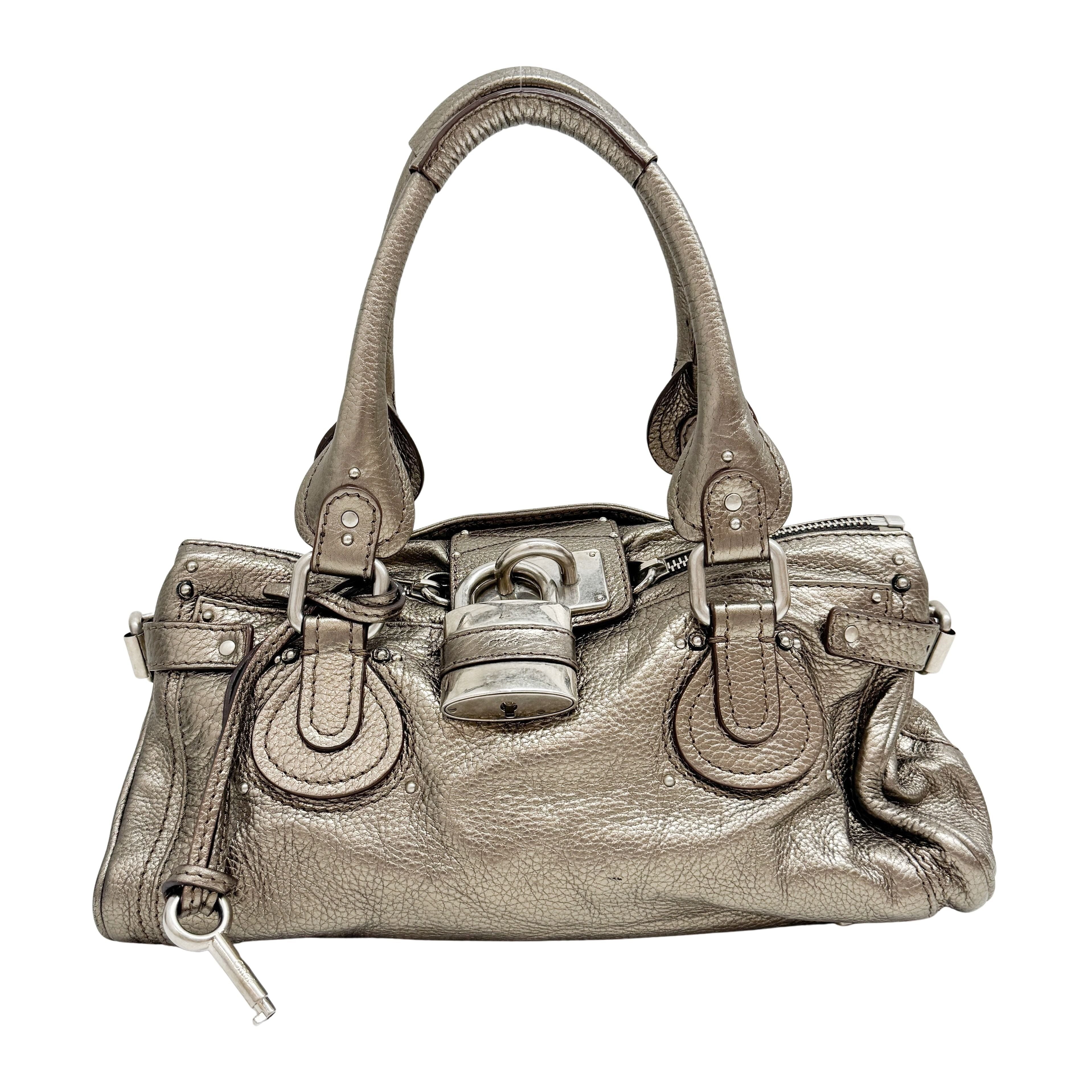 Paddington Bronze Leather Shoulder Bag