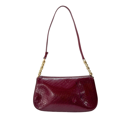 Limited Edition Malice Pearl Red Patent Leather Shoulder Bag
