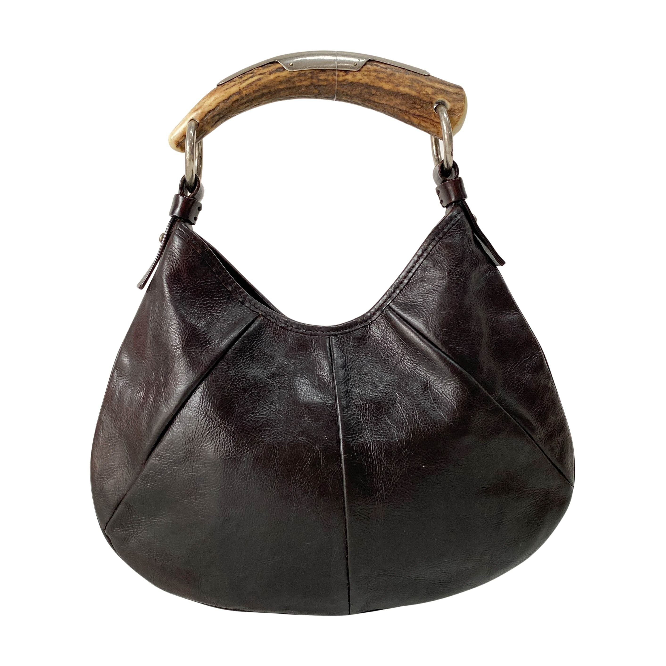 Mombasa Mini Brown Leather Handbag