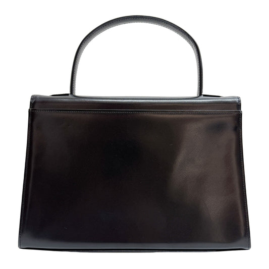 Black Leather Handbag