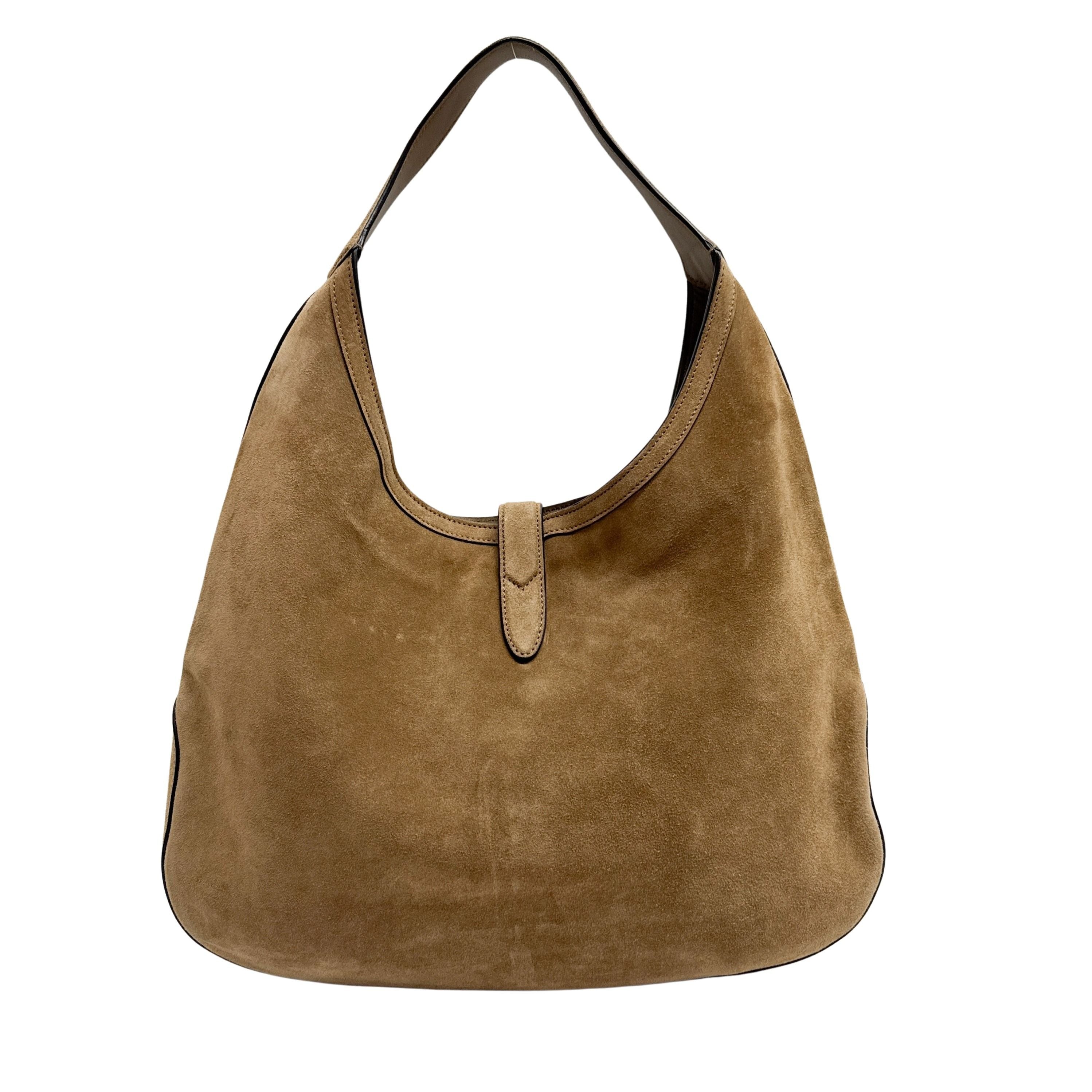 Jackie Brown Suede Shoulder Bag