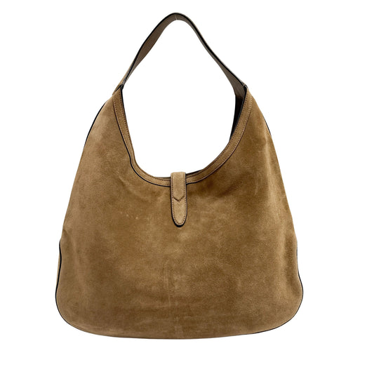 Jackie Brown Suede Shoulder Bag