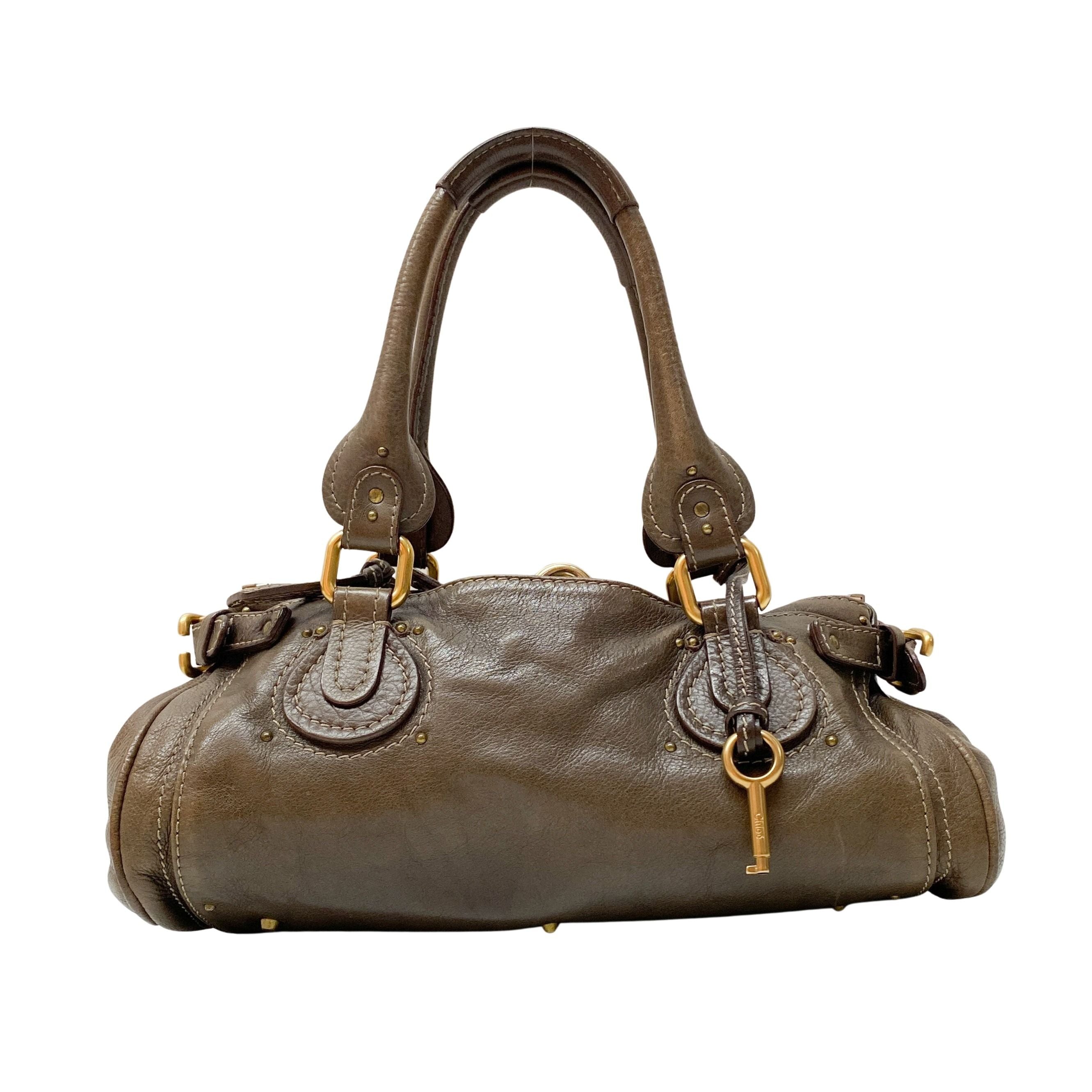Paddington Brown Leather Two Way Bag