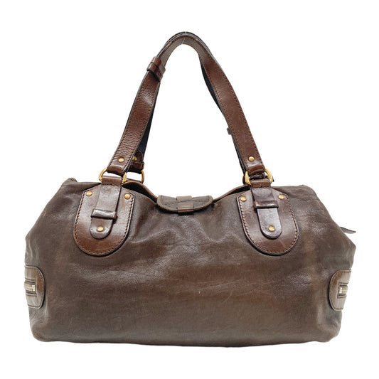 Kerala Brown Leather Shoulder Bag