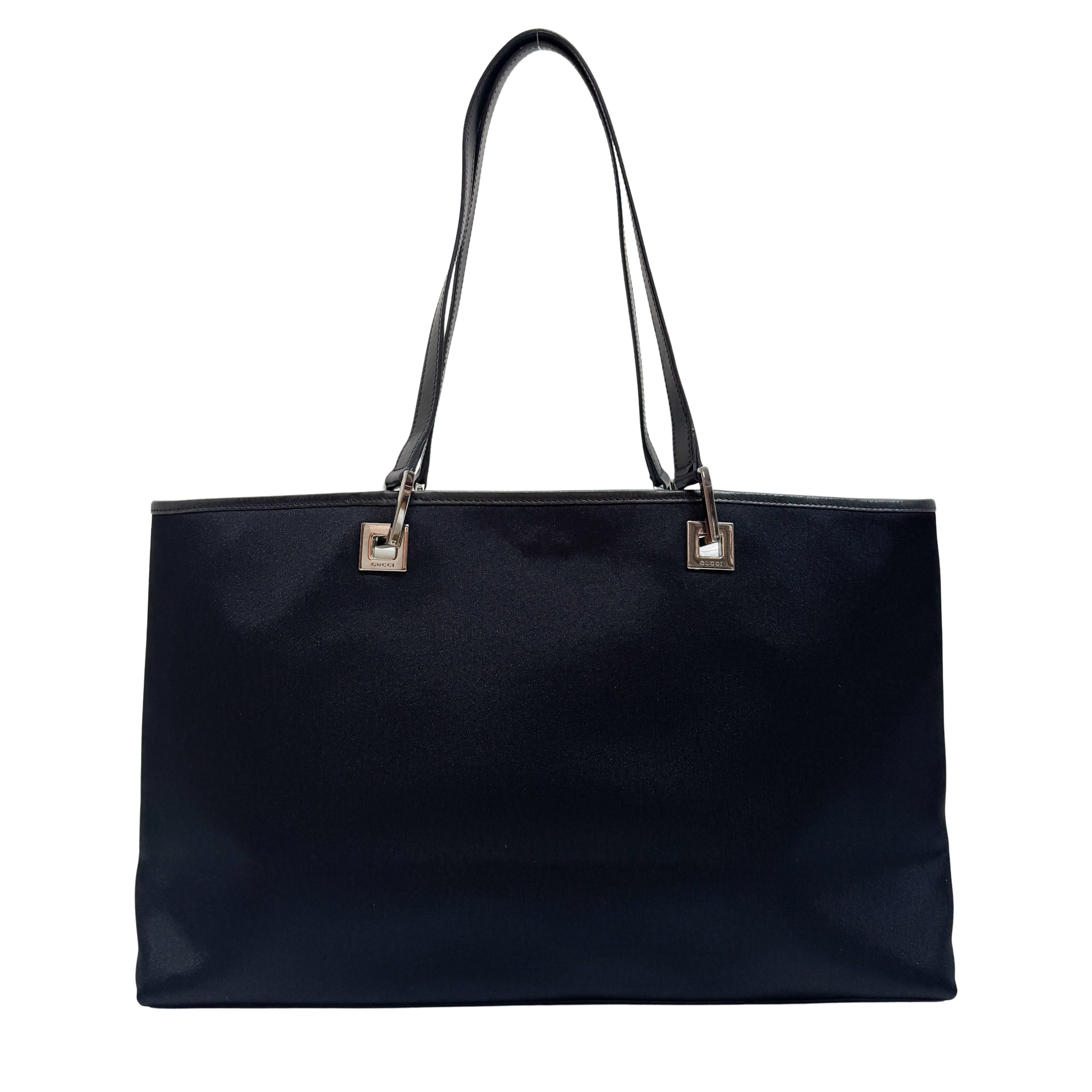 Black Nylon Shoulder Bag