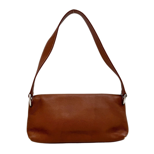 Brown Leather Shoulder Bag