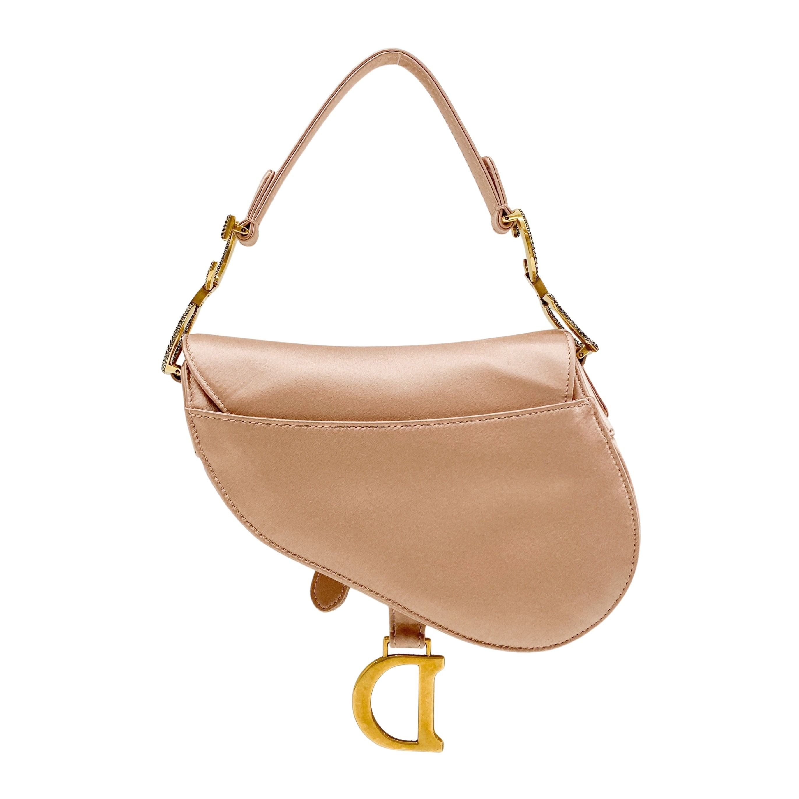 Saddle Bag Satin Rhinestone