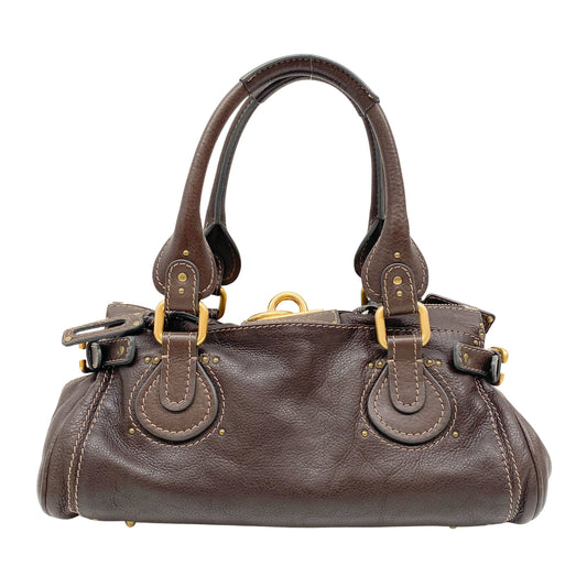 Paddington Brown Leather Shoulder Bag