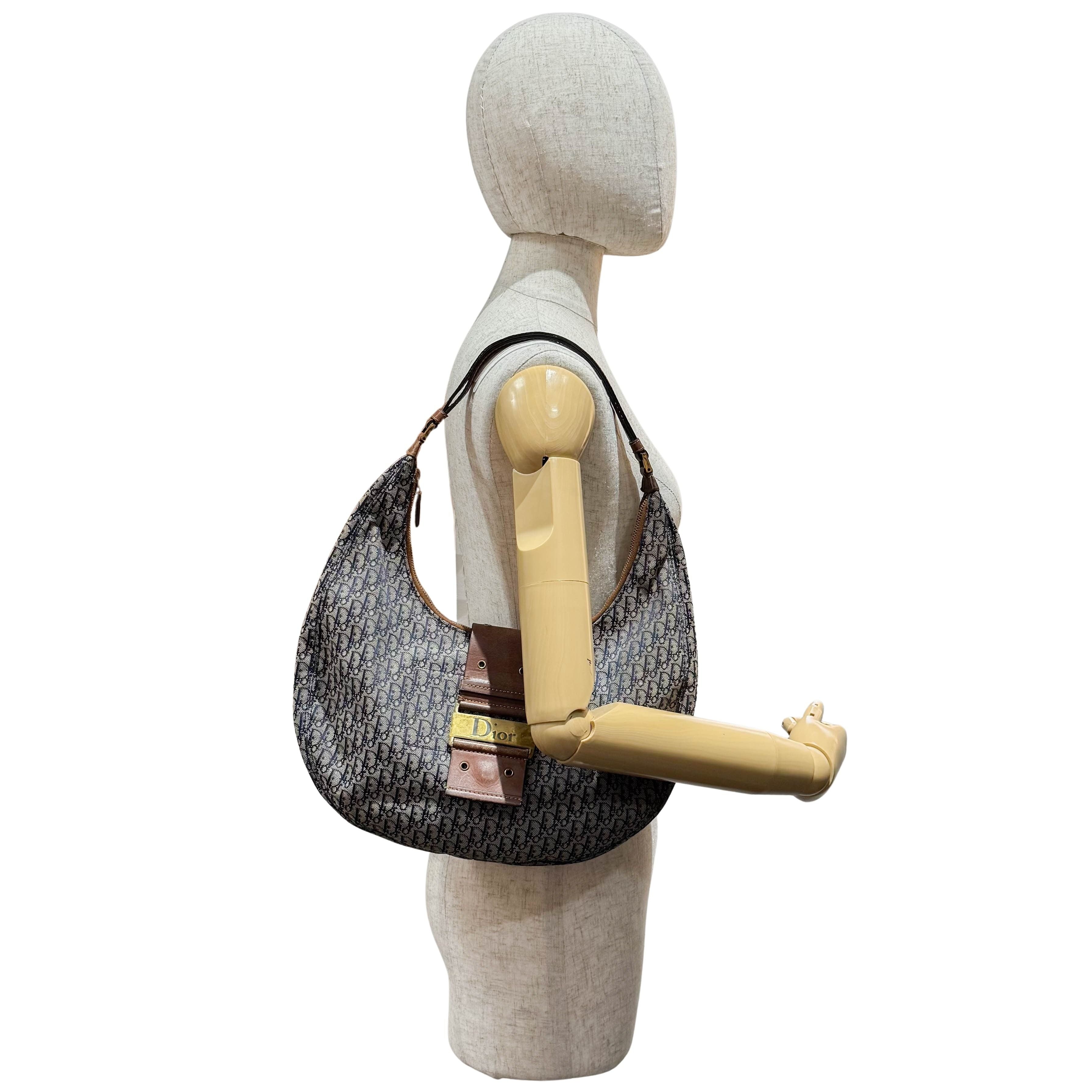 Street Chic Blue Trotter Hobo Shoulder Bag