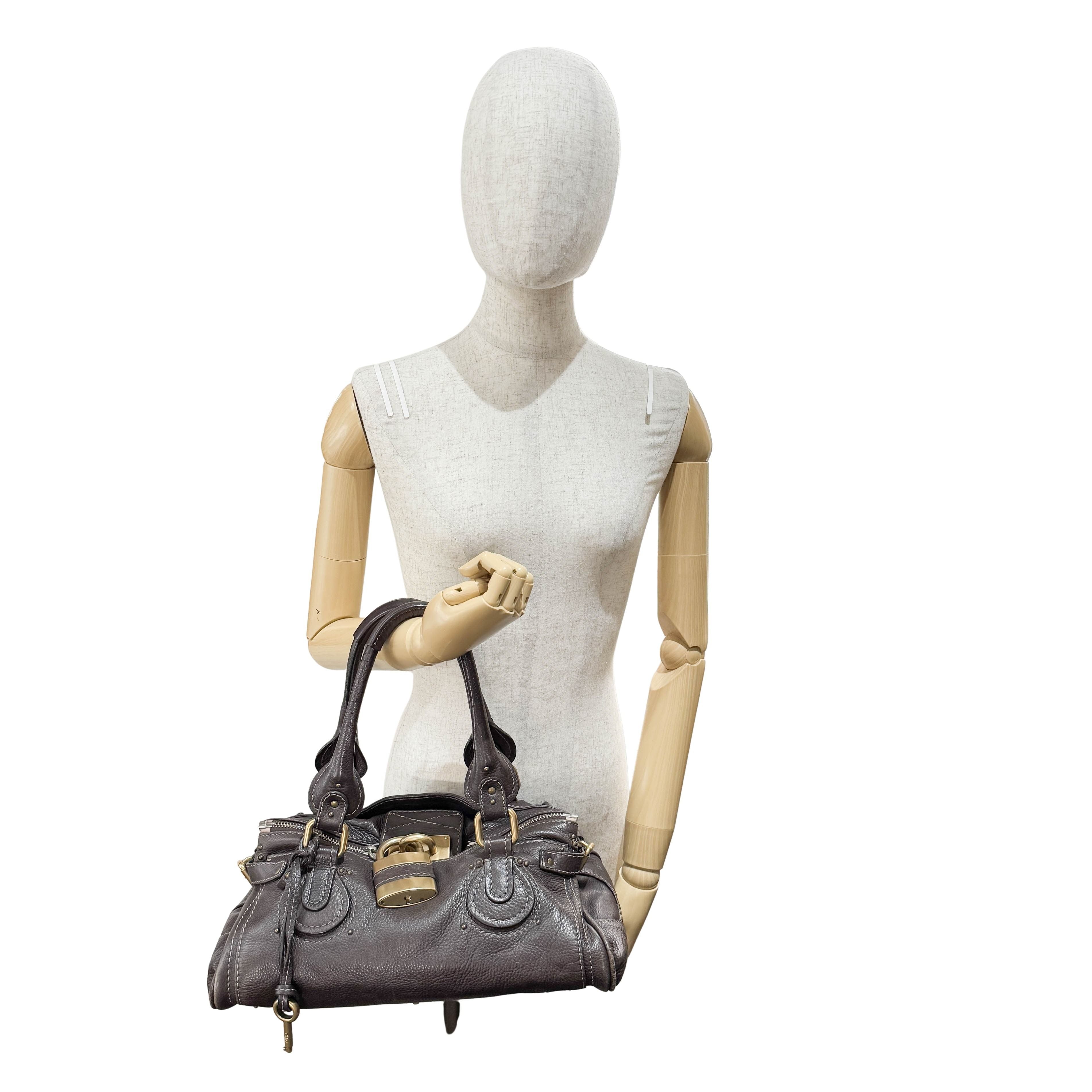 Paddington Brown Leather Shoulder Bag