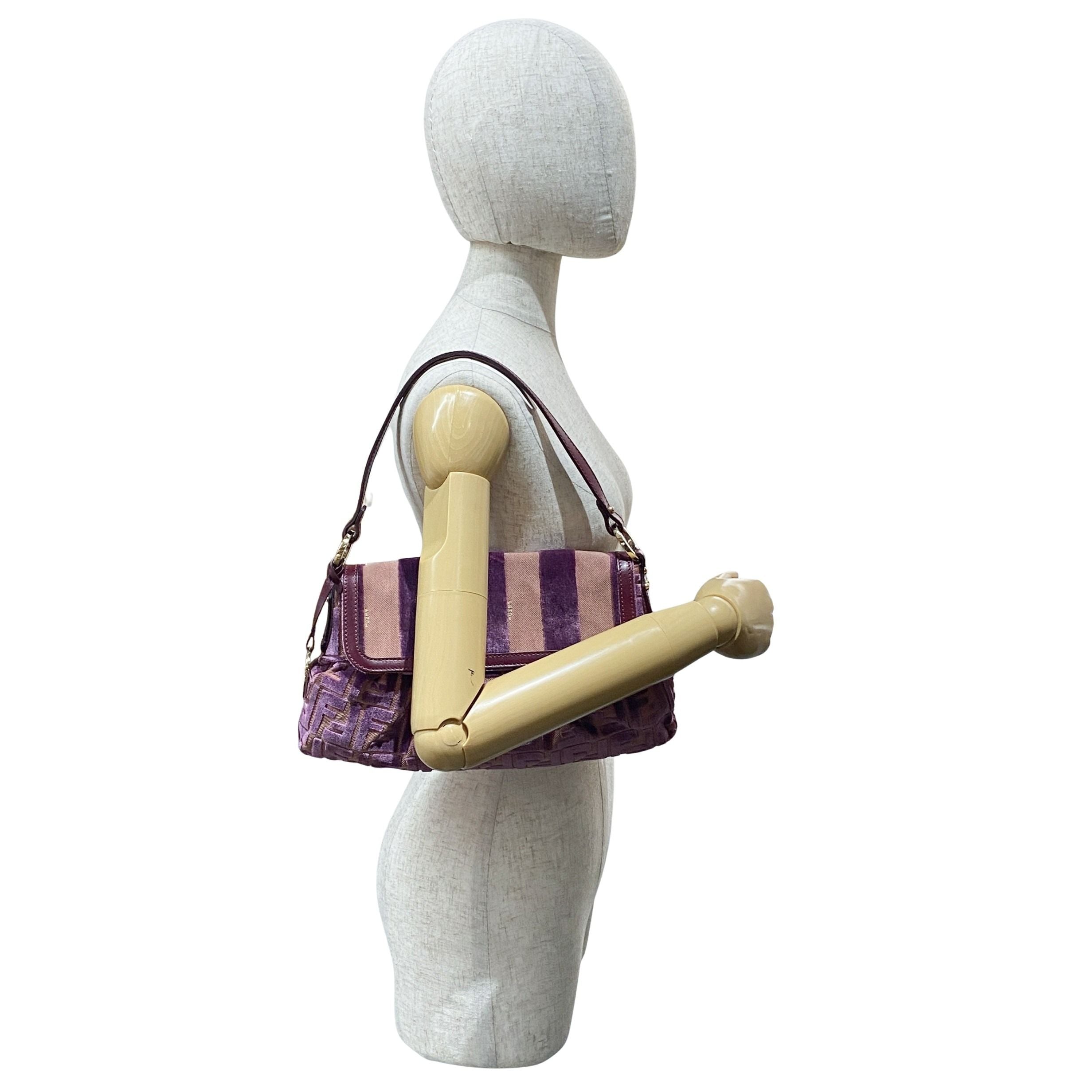 Chef Purple Zucca Canvas Shoulder Bag