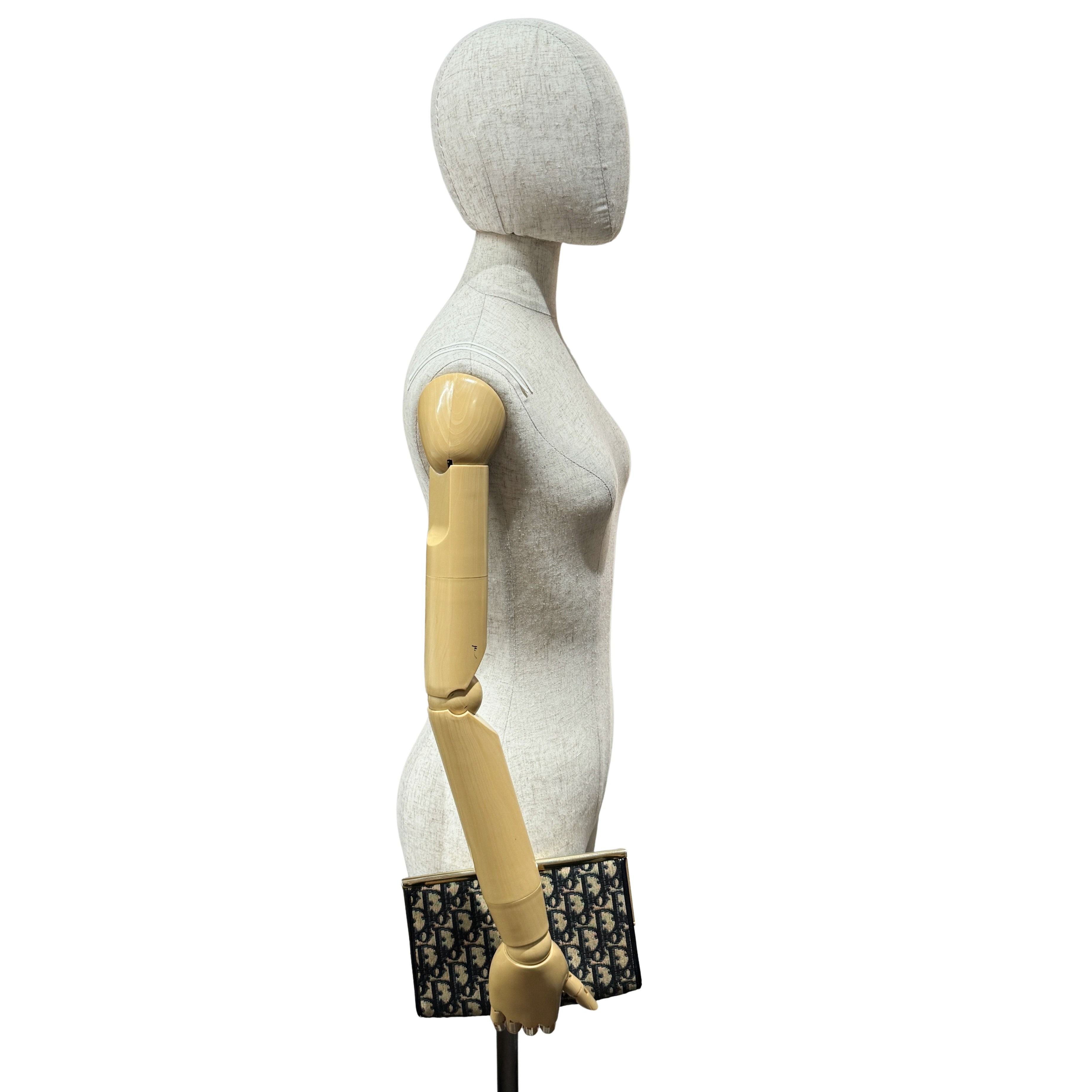 Trotter Navy Blue Clutch Bag