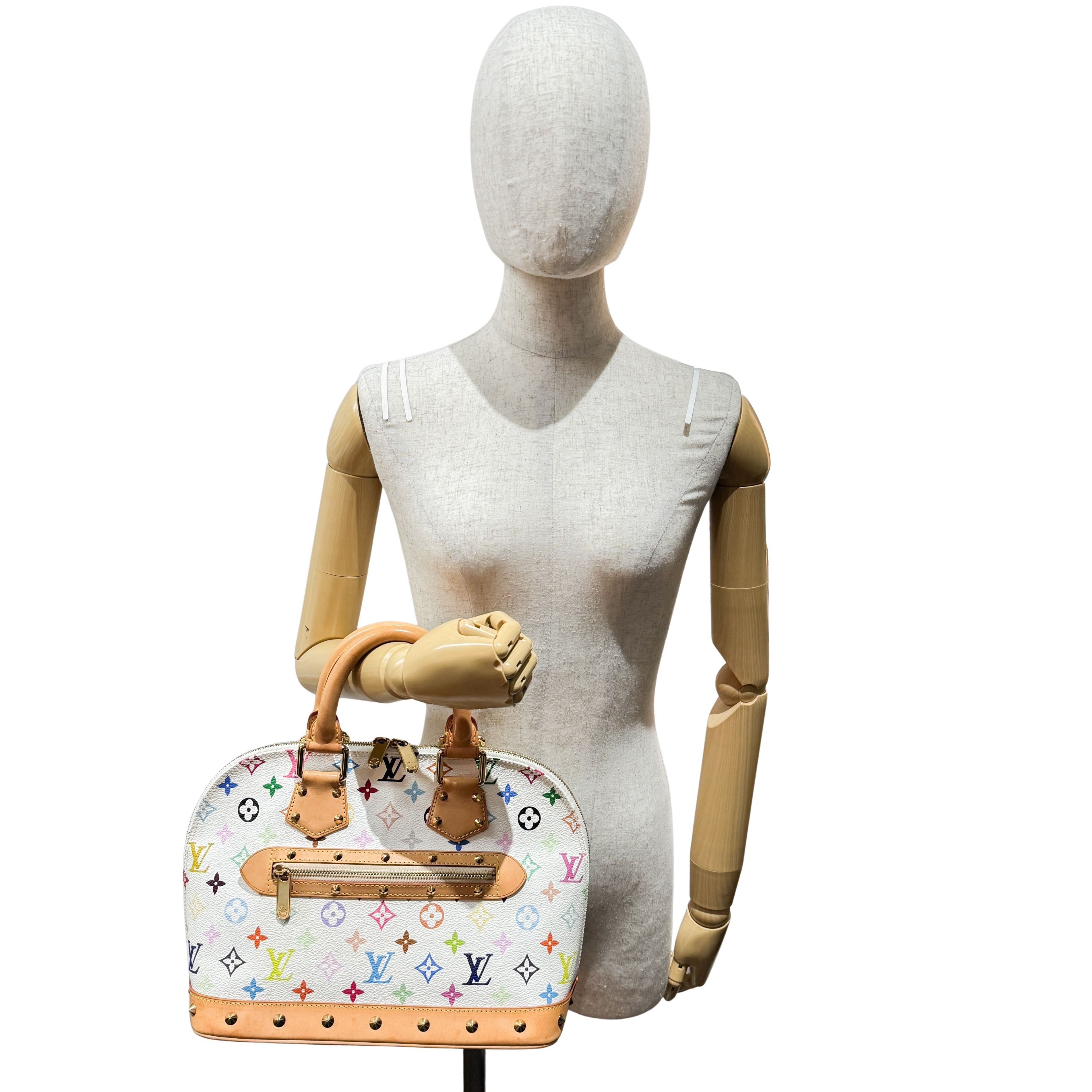 Monogram Multi-color Coated Canvas Hand Bag