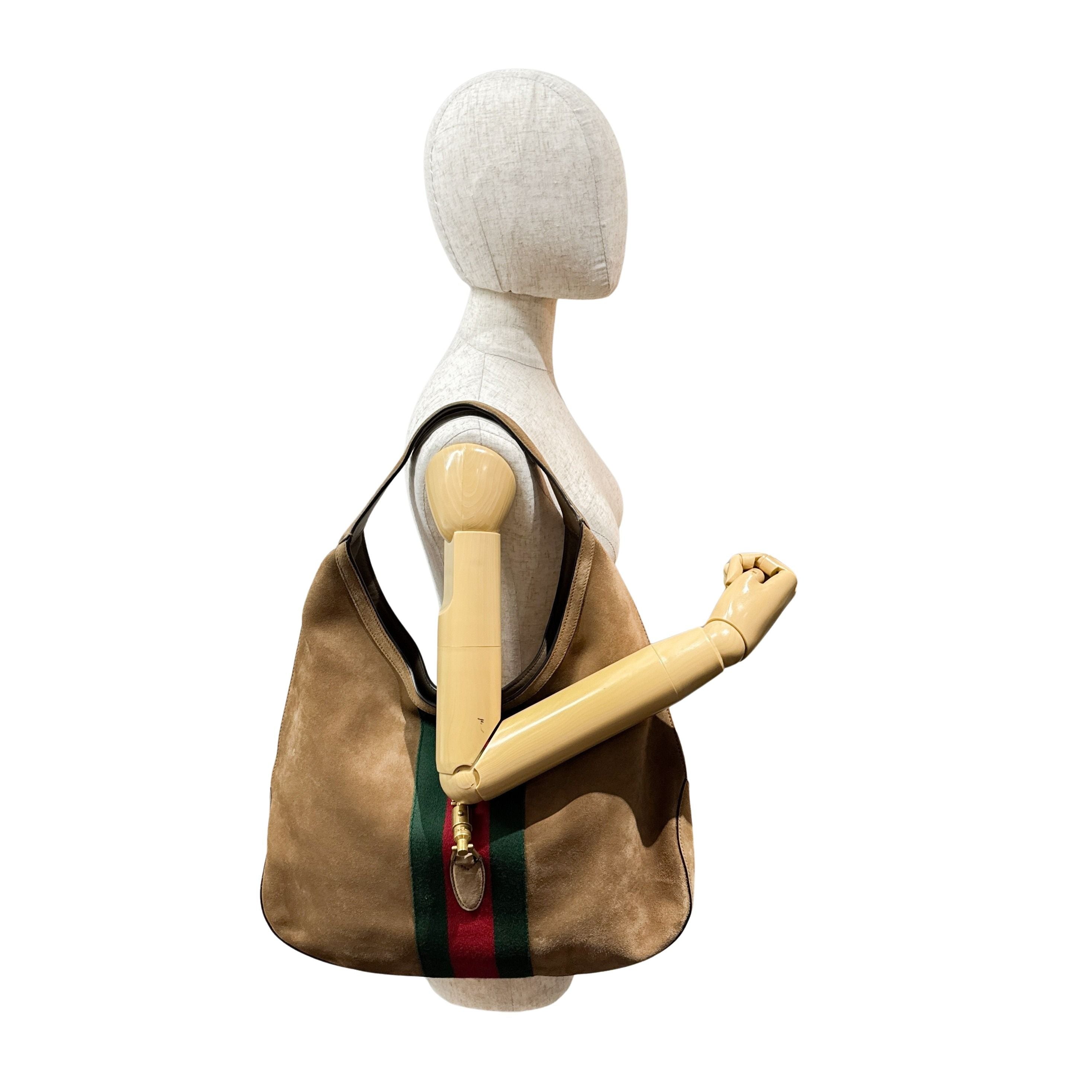 Jackie Brown Suede Shoulder Bag