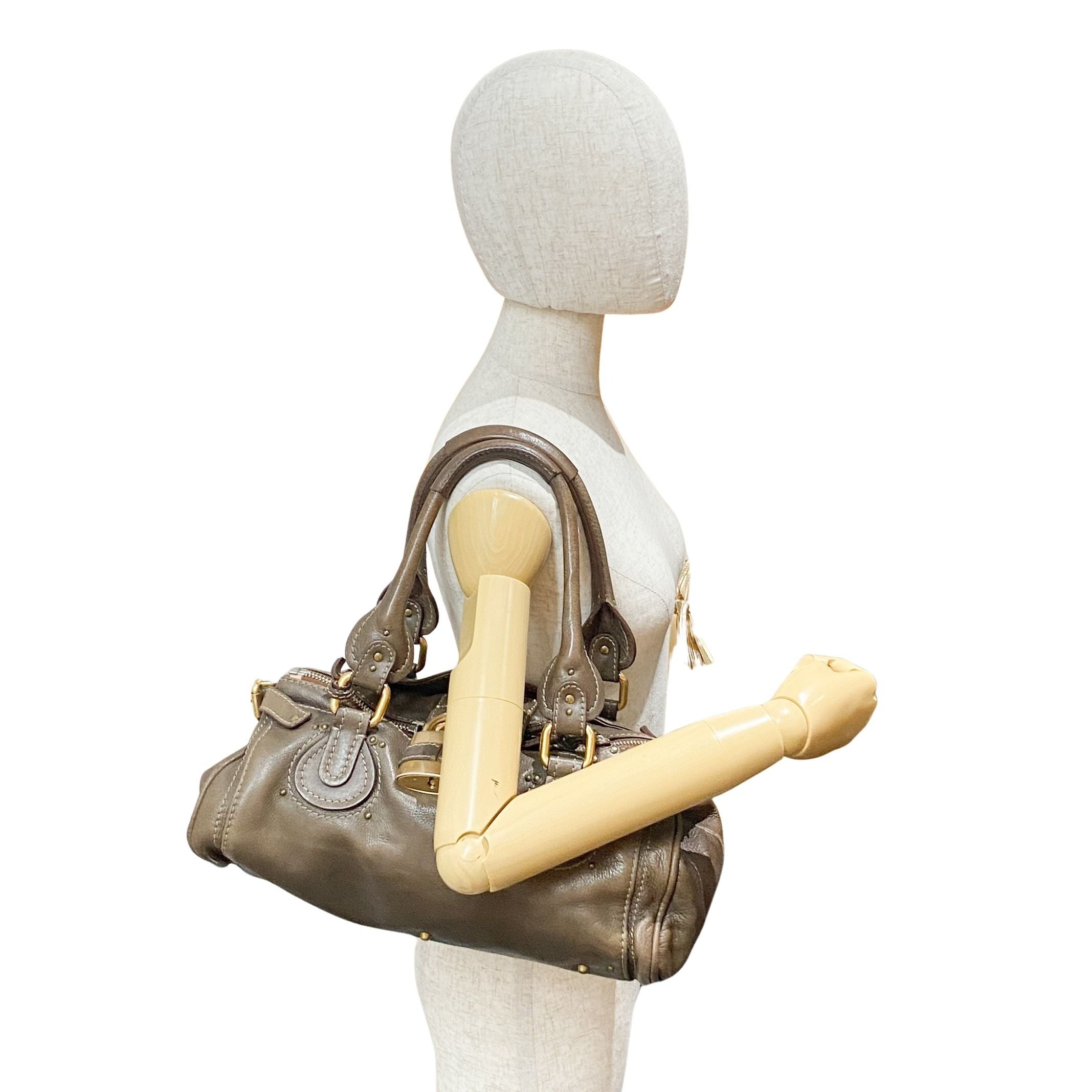 Paddington Brown Leather Two Way Bag