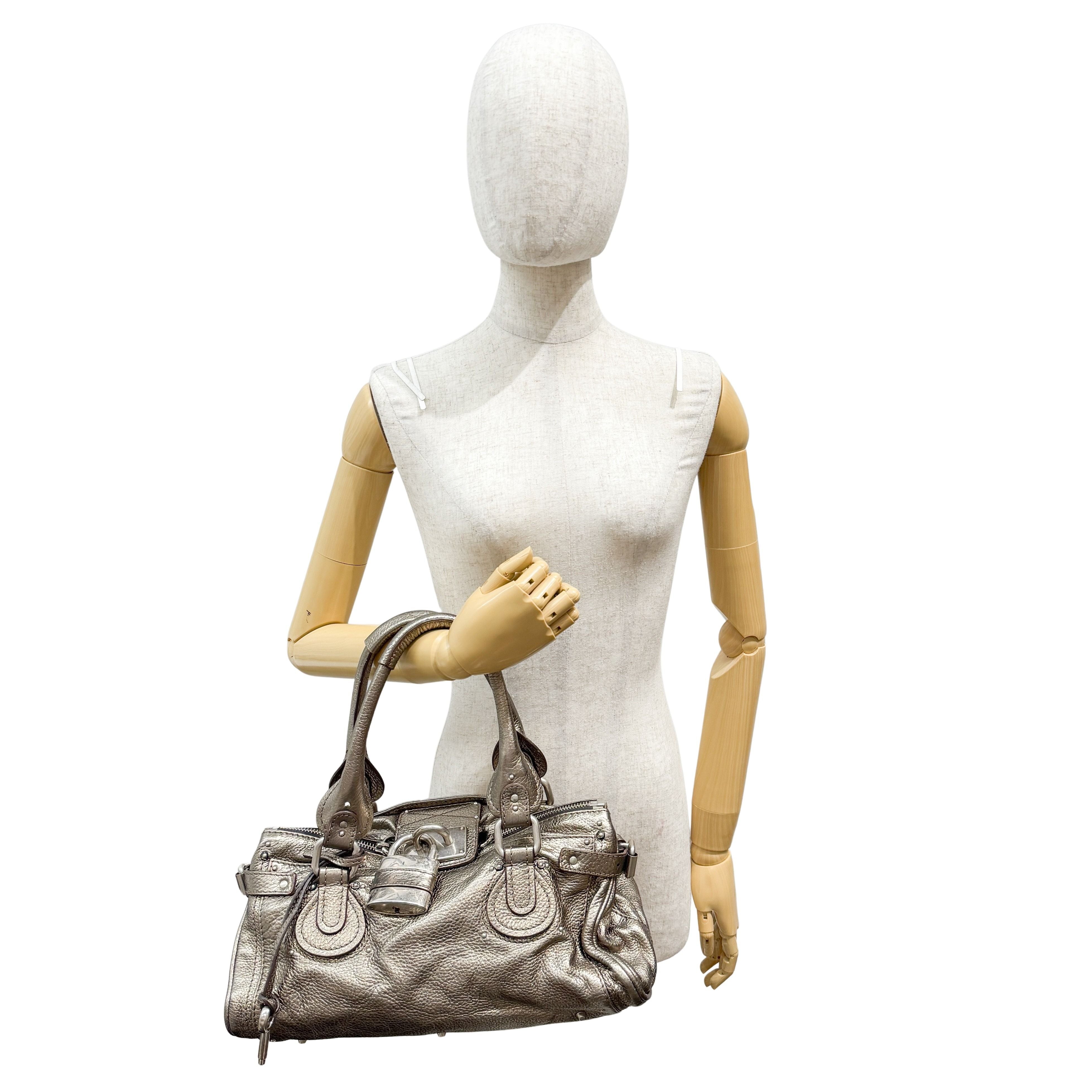 Paddington Bronze Leather Shoulder Bag