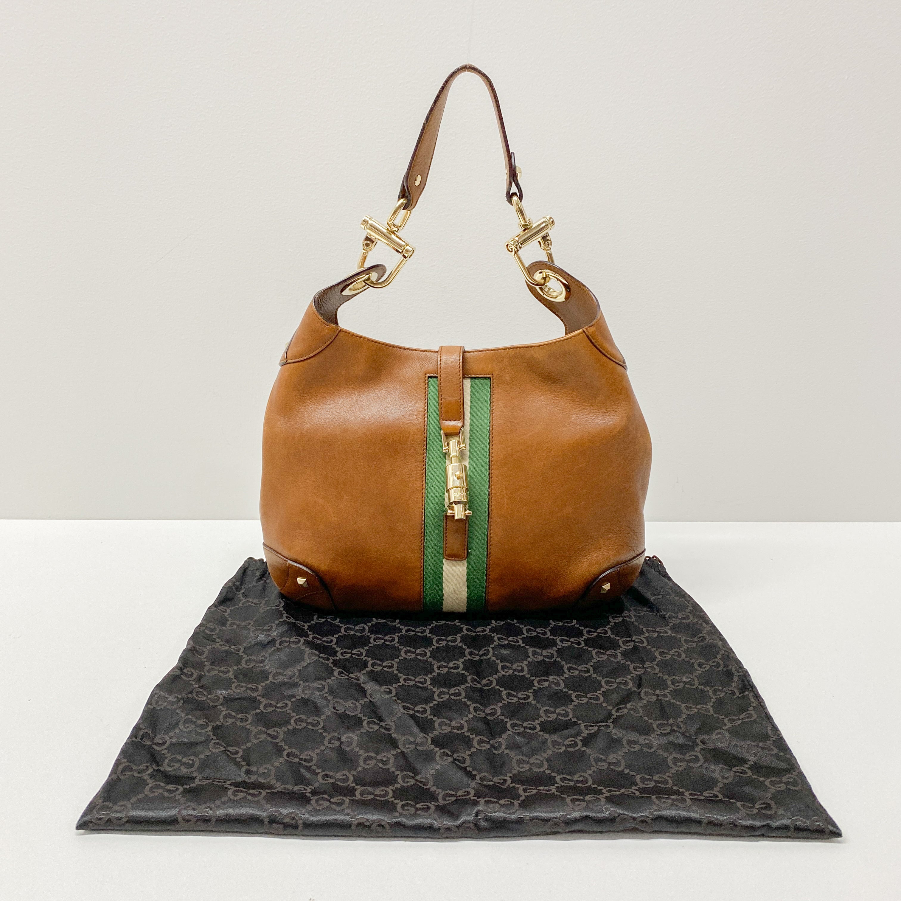 Jackie Brown Leather Shoulder Bag