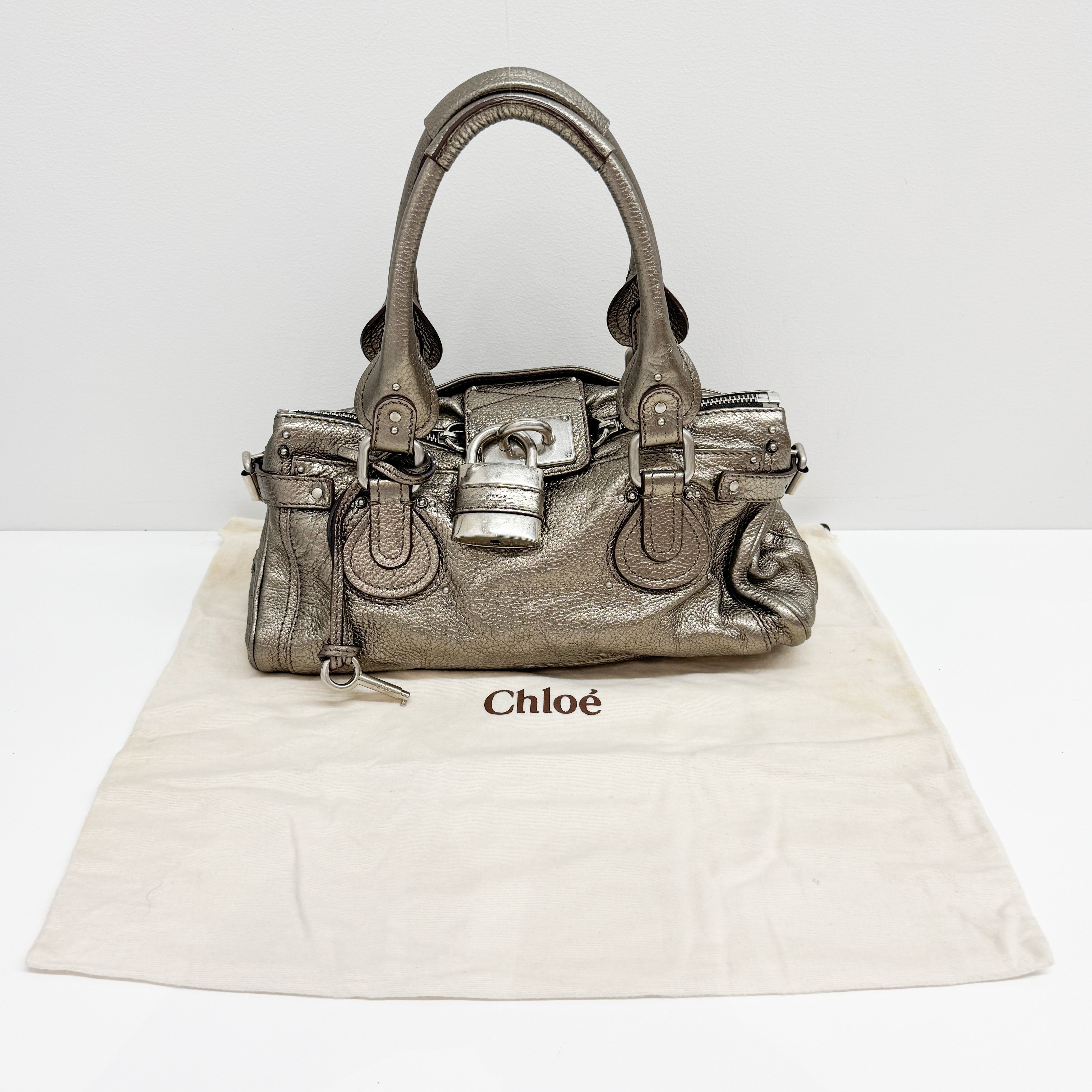 Paddington Bronze Leather Shoulder Bag