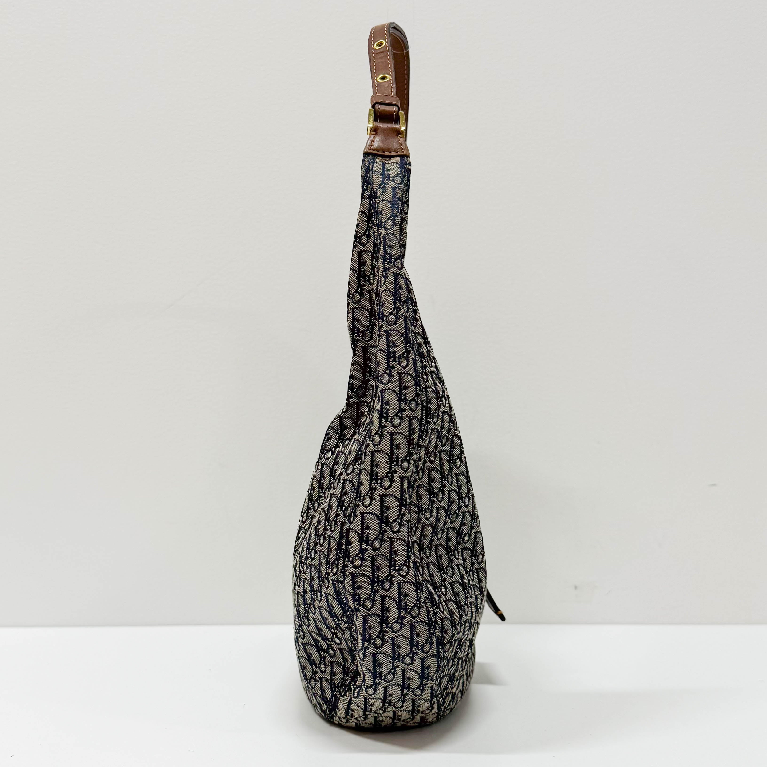 Street Chic Blue Trotter Hobo Shoulder Bag