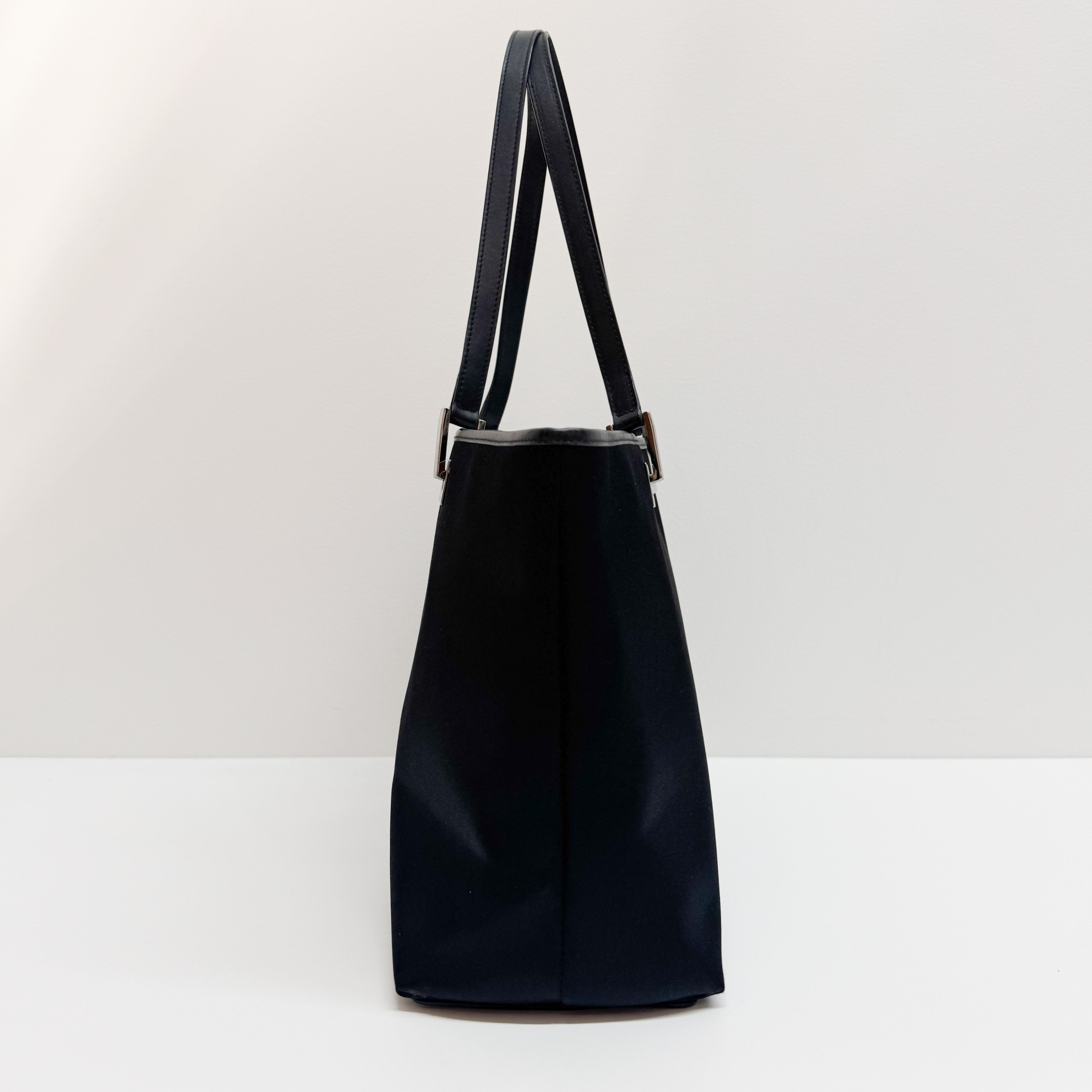 Black Nylon Shoulder Bag