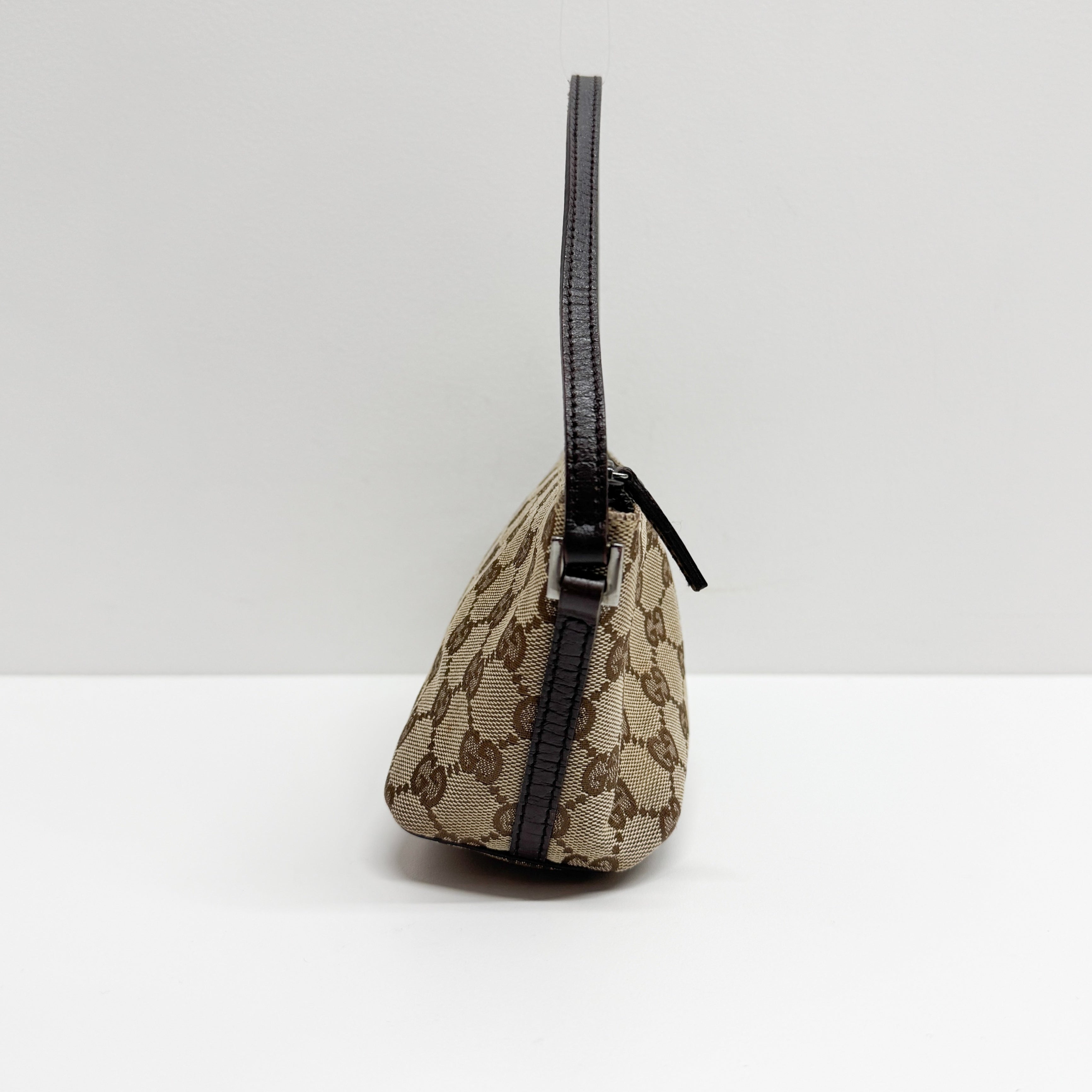 Boat GG Brown Canvas Pouch