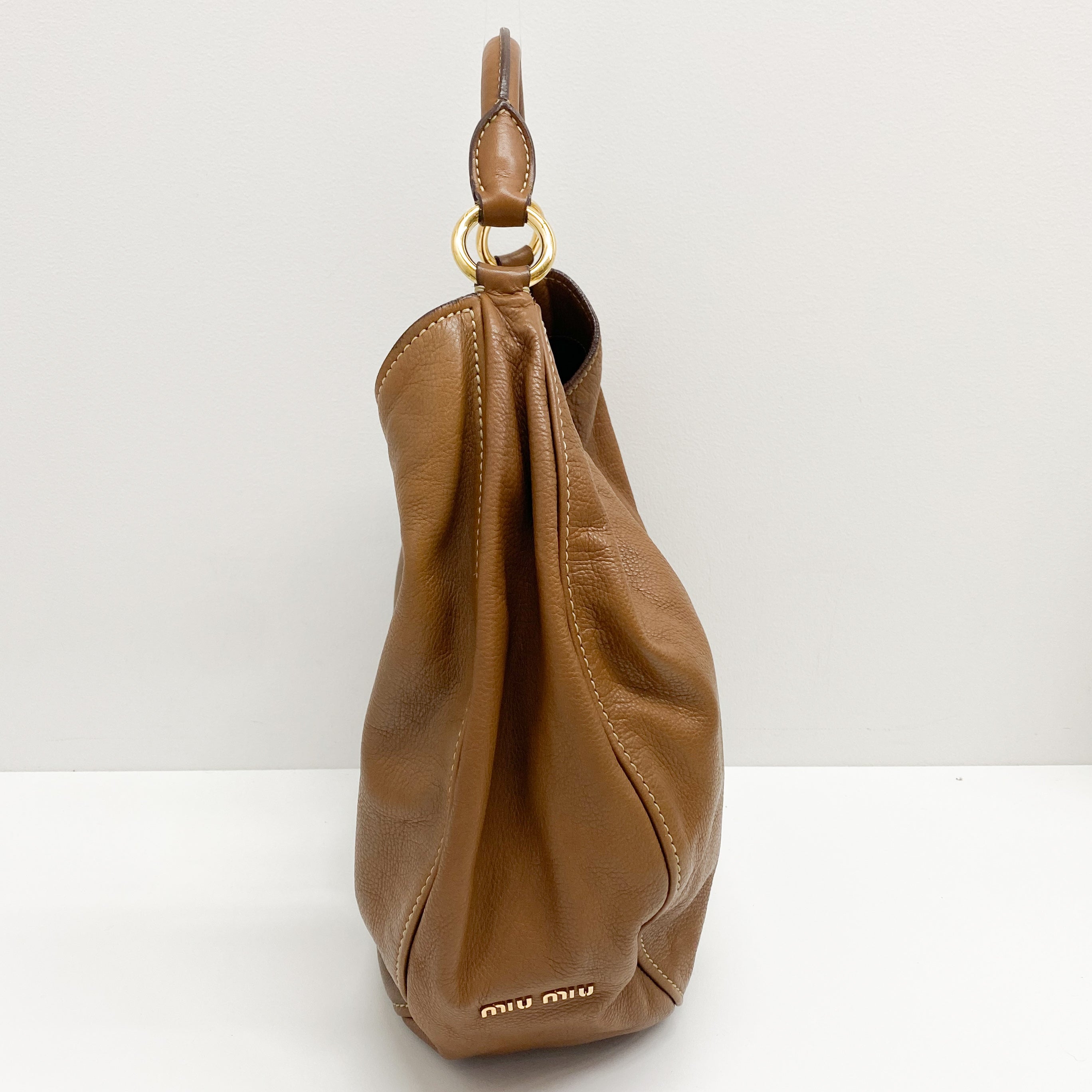 Archive One Brown Leather Hobo Bag