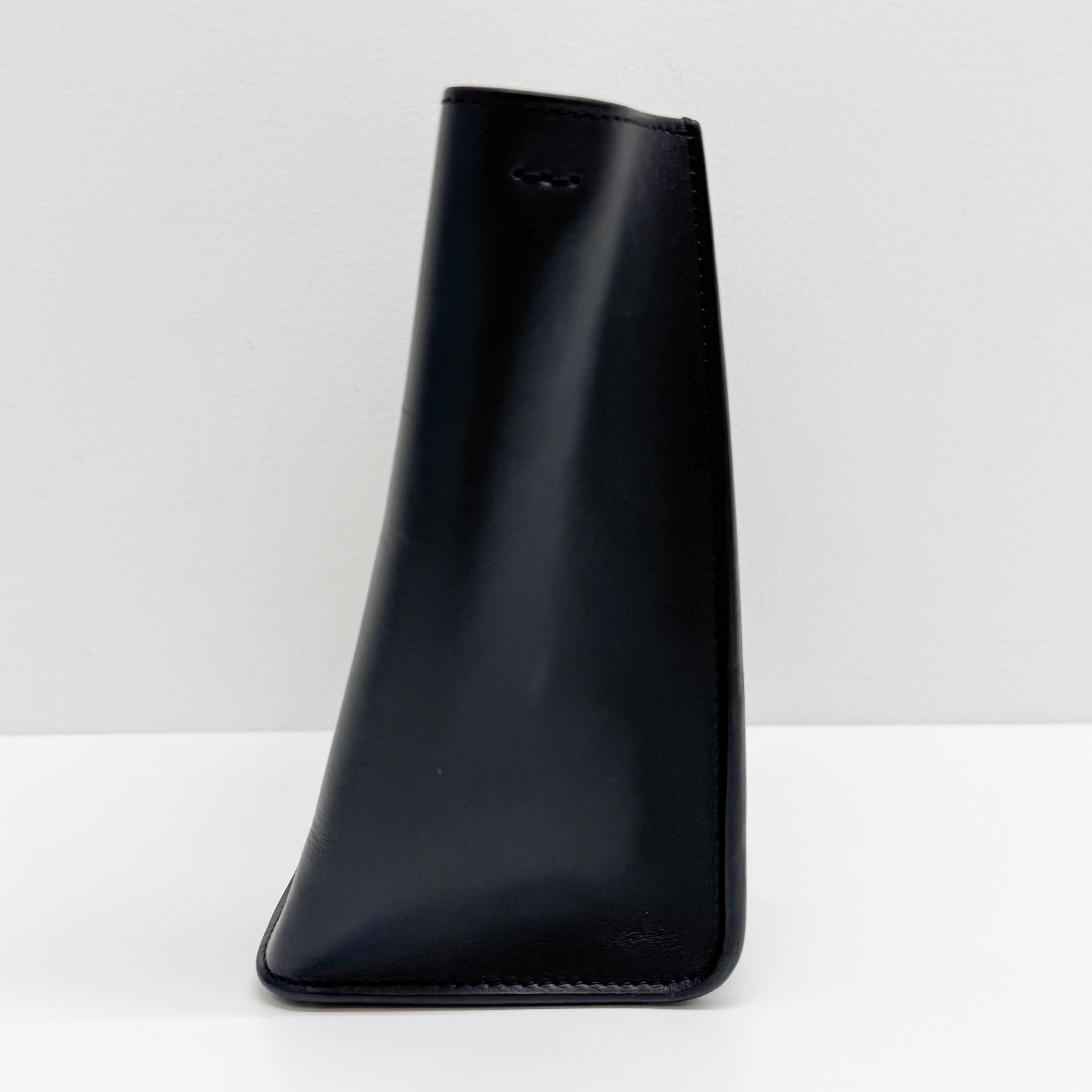 Black Leather Two Way Bag