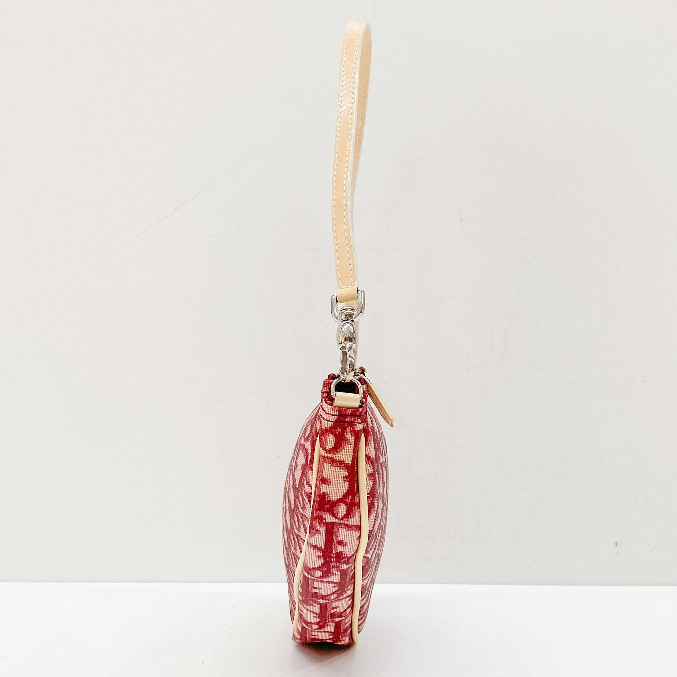 Saddle Red Trotter Canvas Shoulder Bag