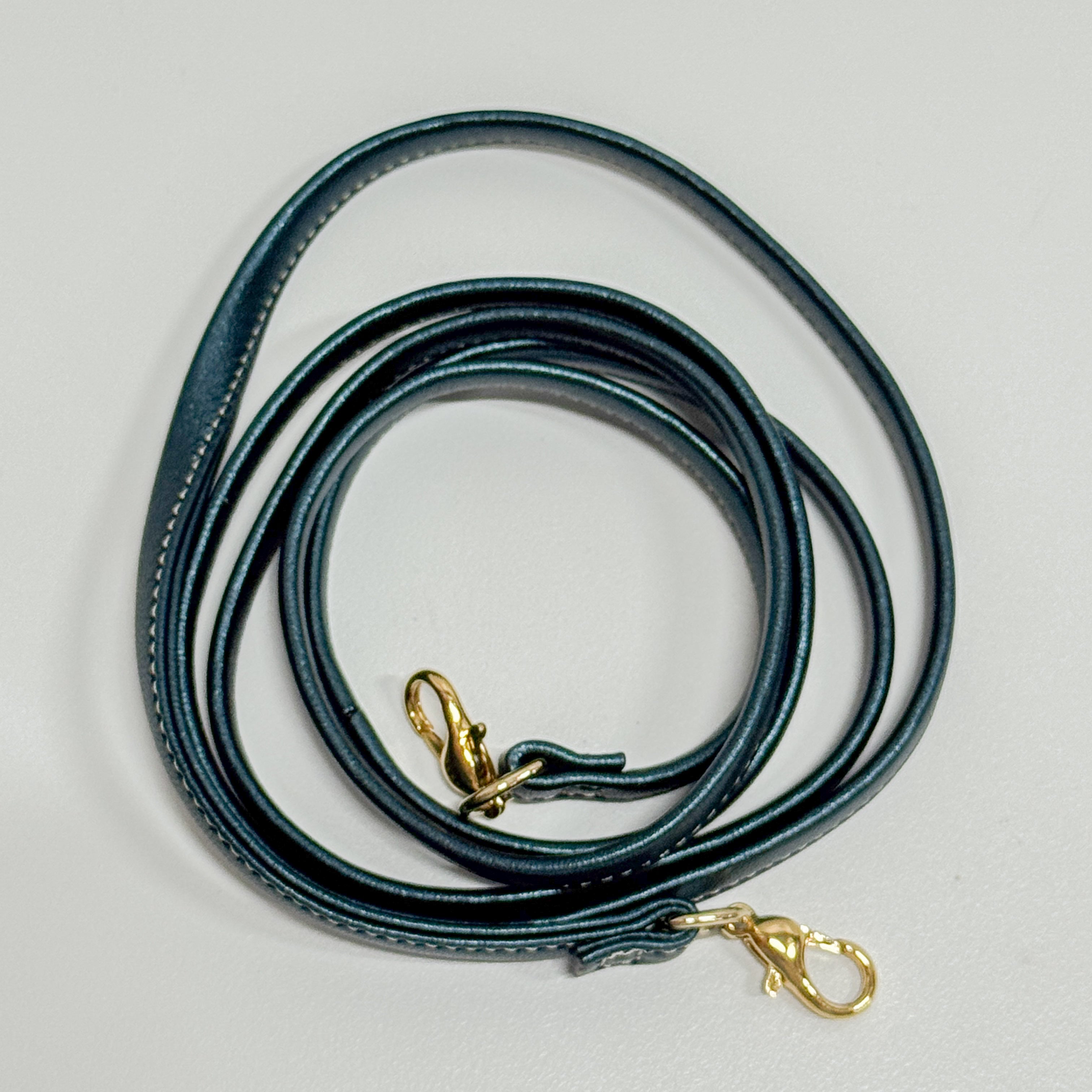 Amazona Micro Mini Blue Leather Two Way Bag