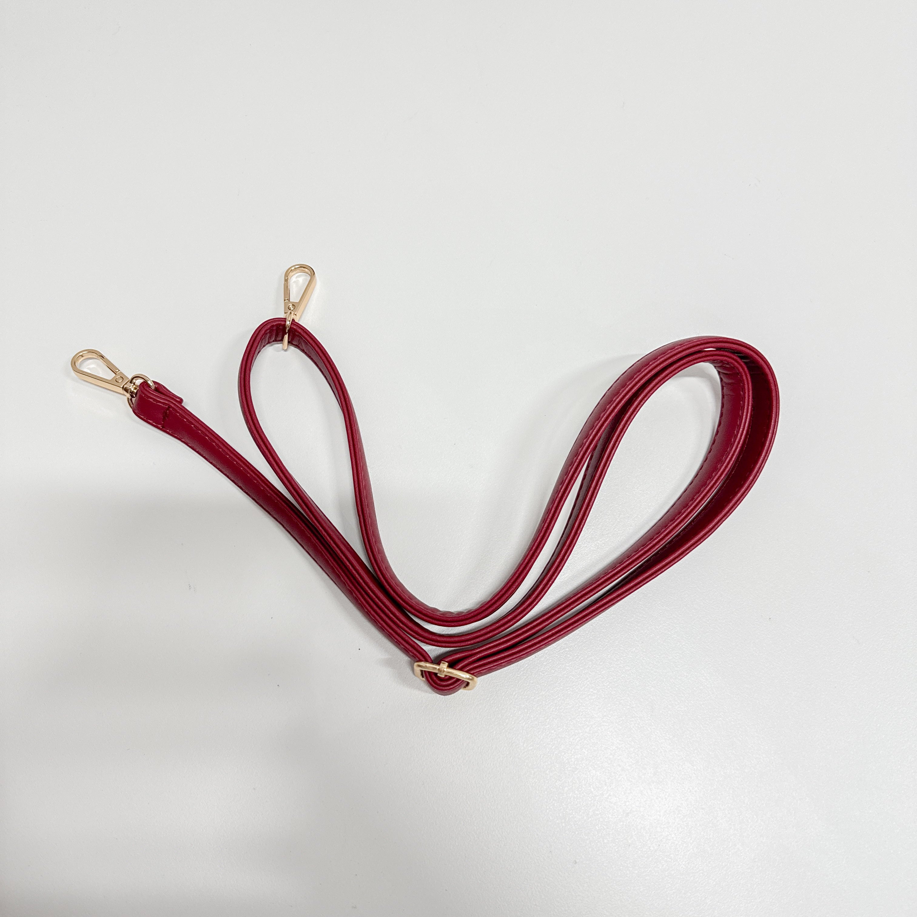 Stirrup Burgundy Leather Handbag