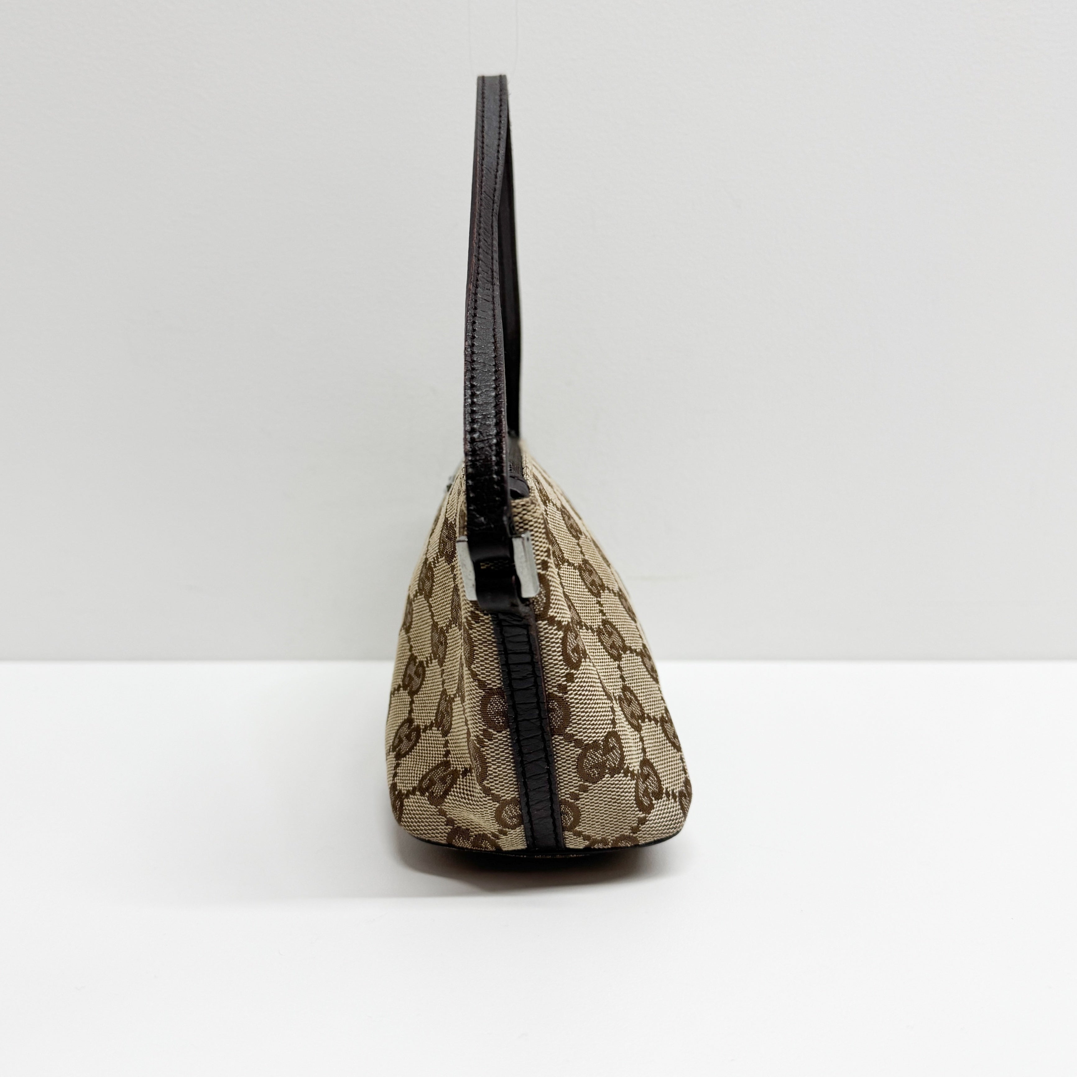 Boat GG Brown Canvas Pouch