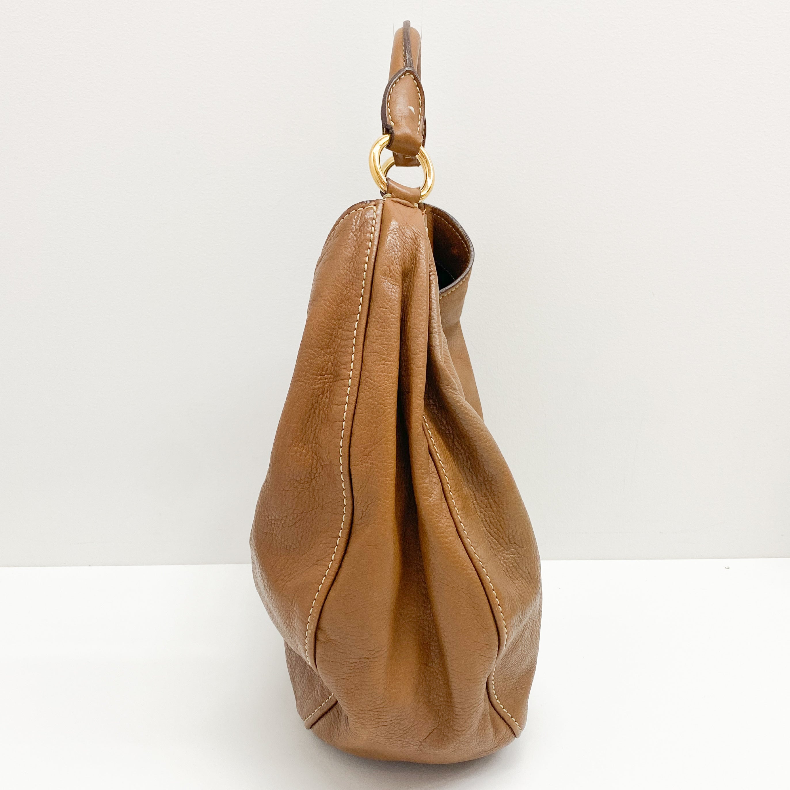 Archive One Brown Leather Hobo Bag
