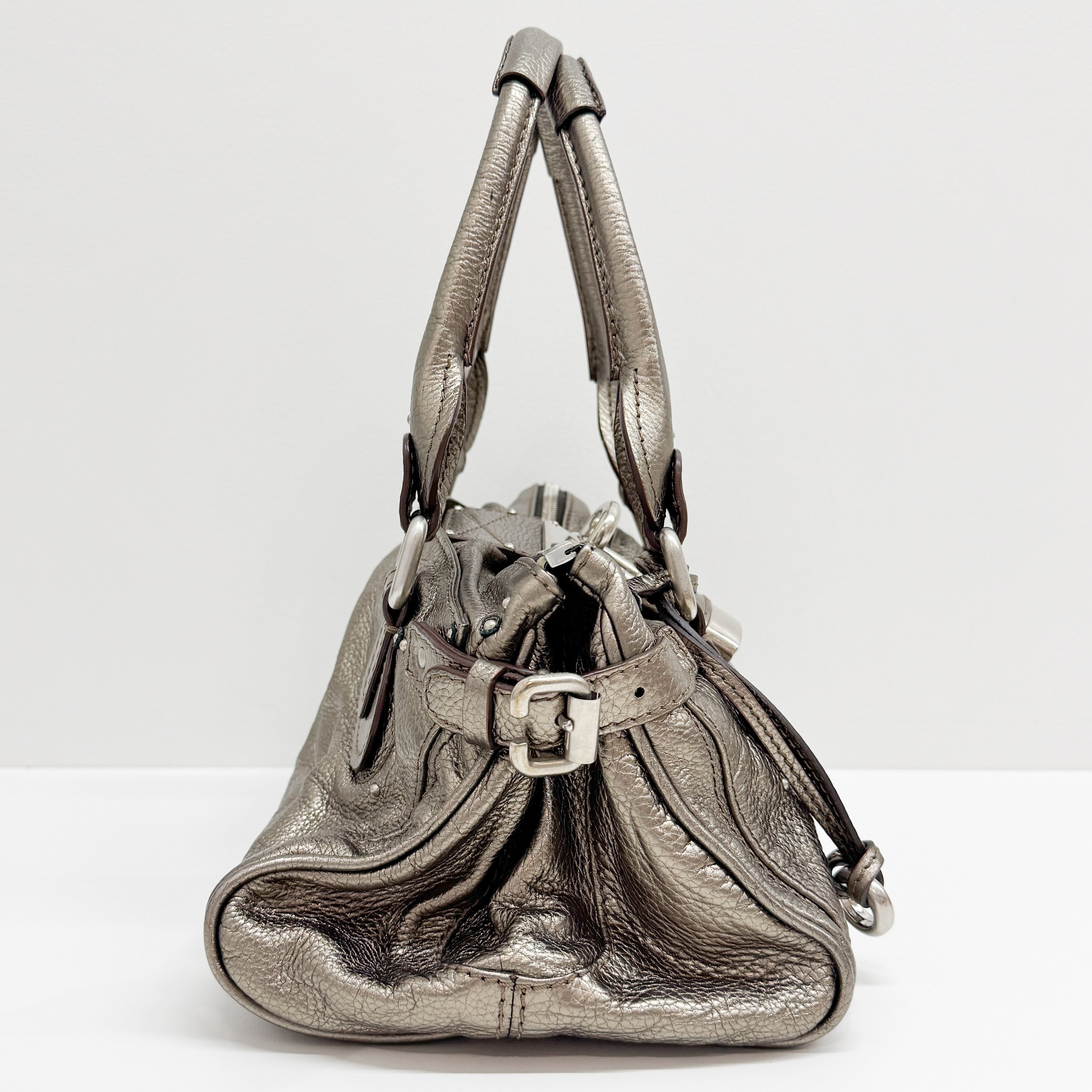 Paddington Bronze Leather Shoulder Bag