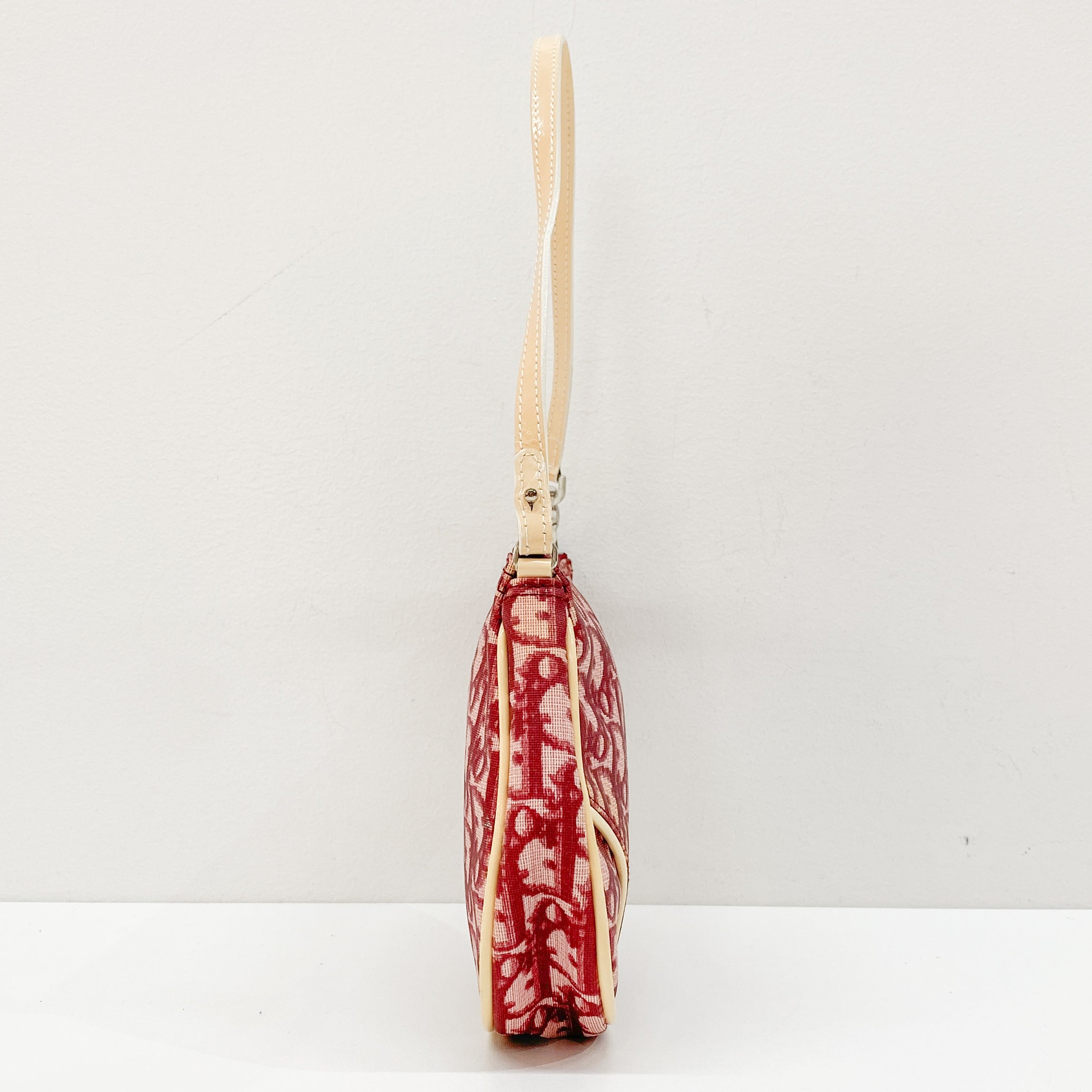 Saddle Red Trotter Canvas Shoulder Bag