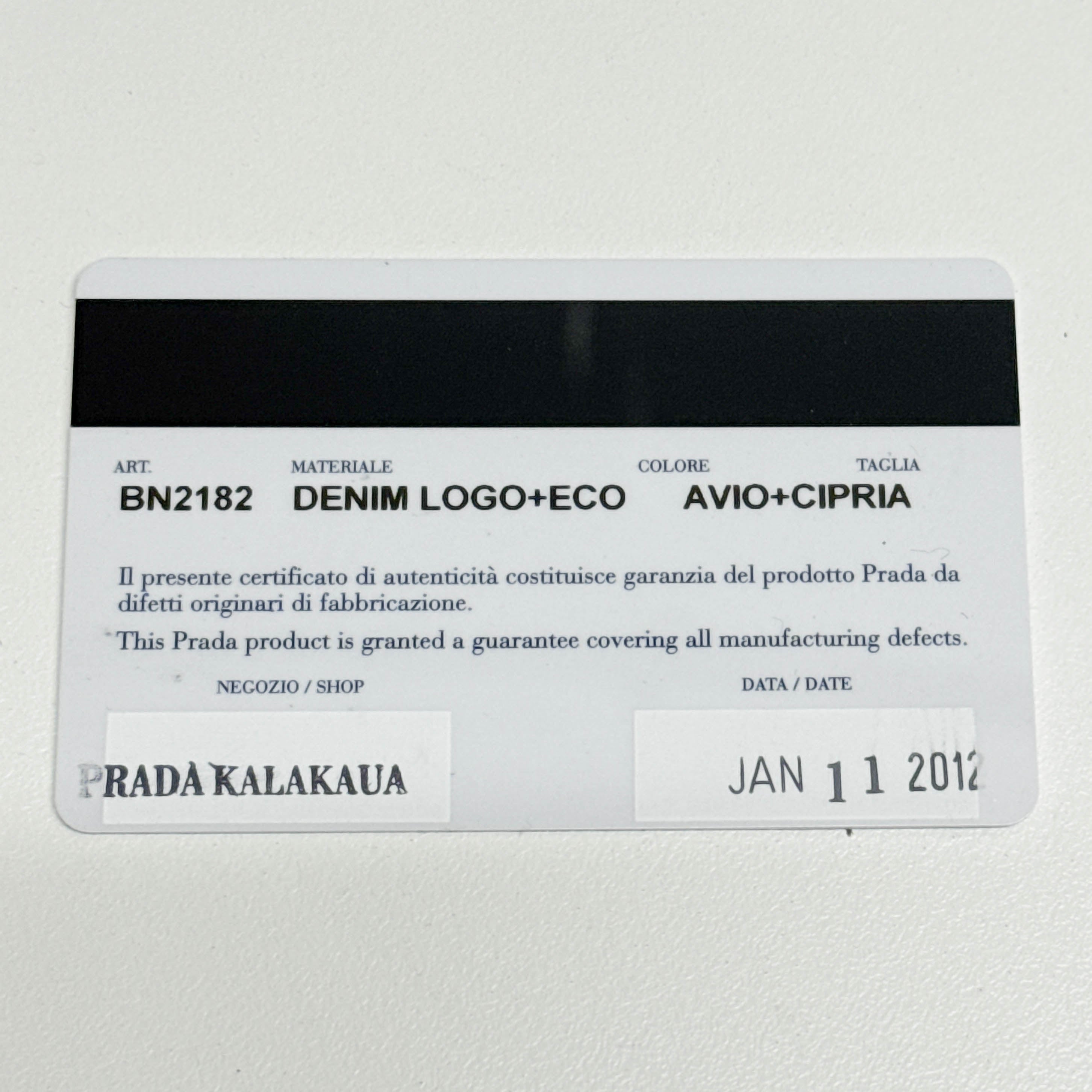 Vintage Blue Denim Two Way Bag