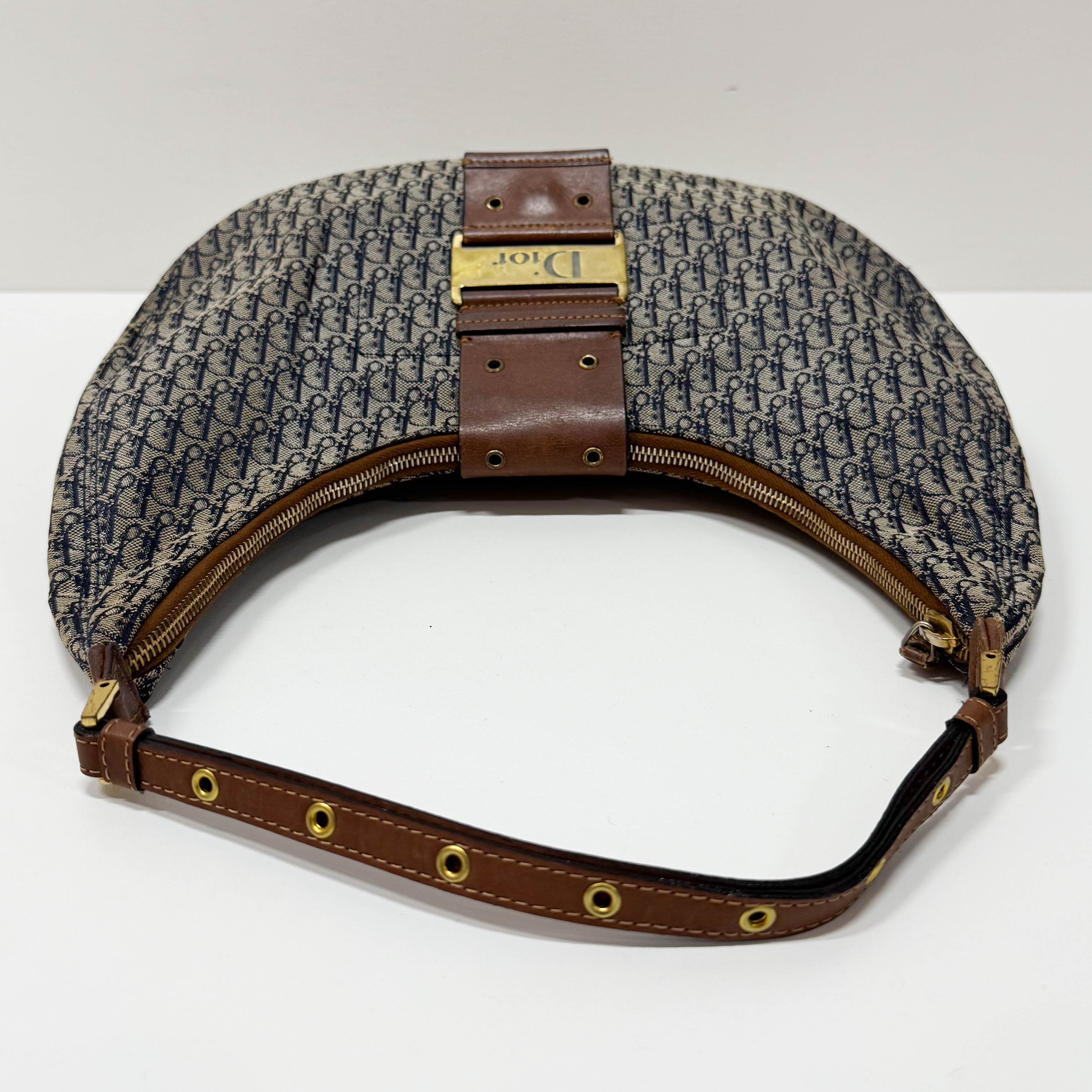 Street Chic Blue Trotter Hobo Shoulder Bag