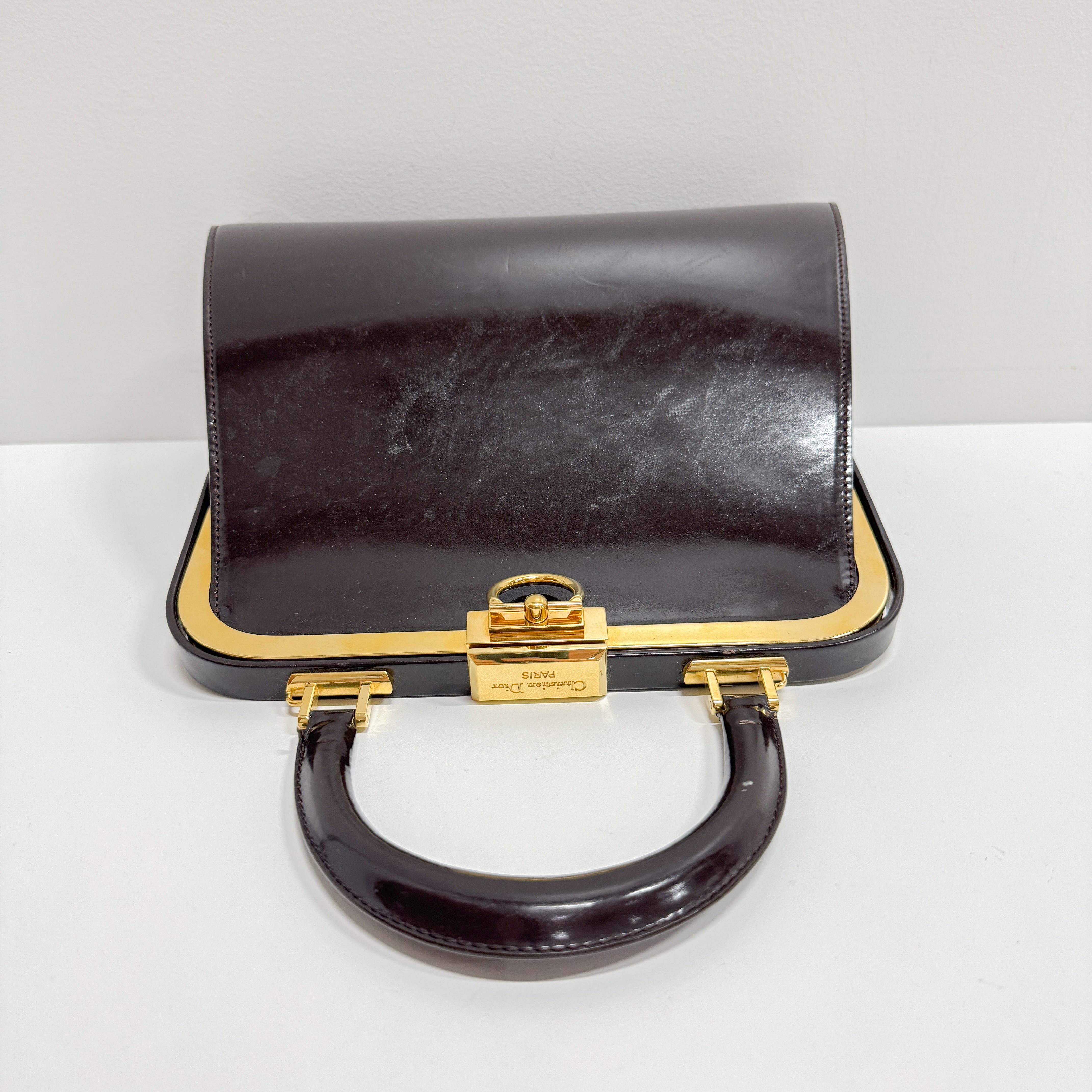 Brown Leather Handbag