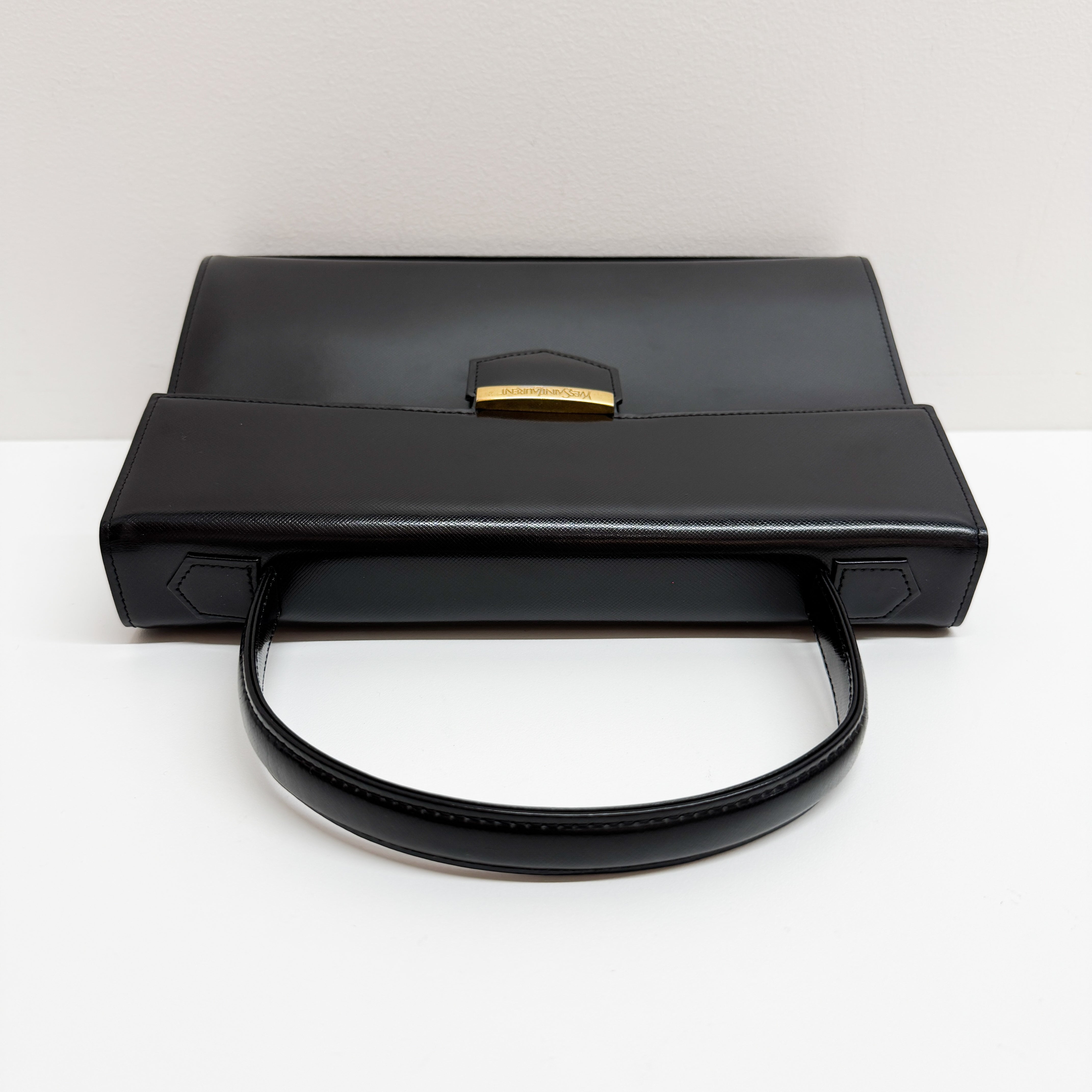 Black Leather Handbag