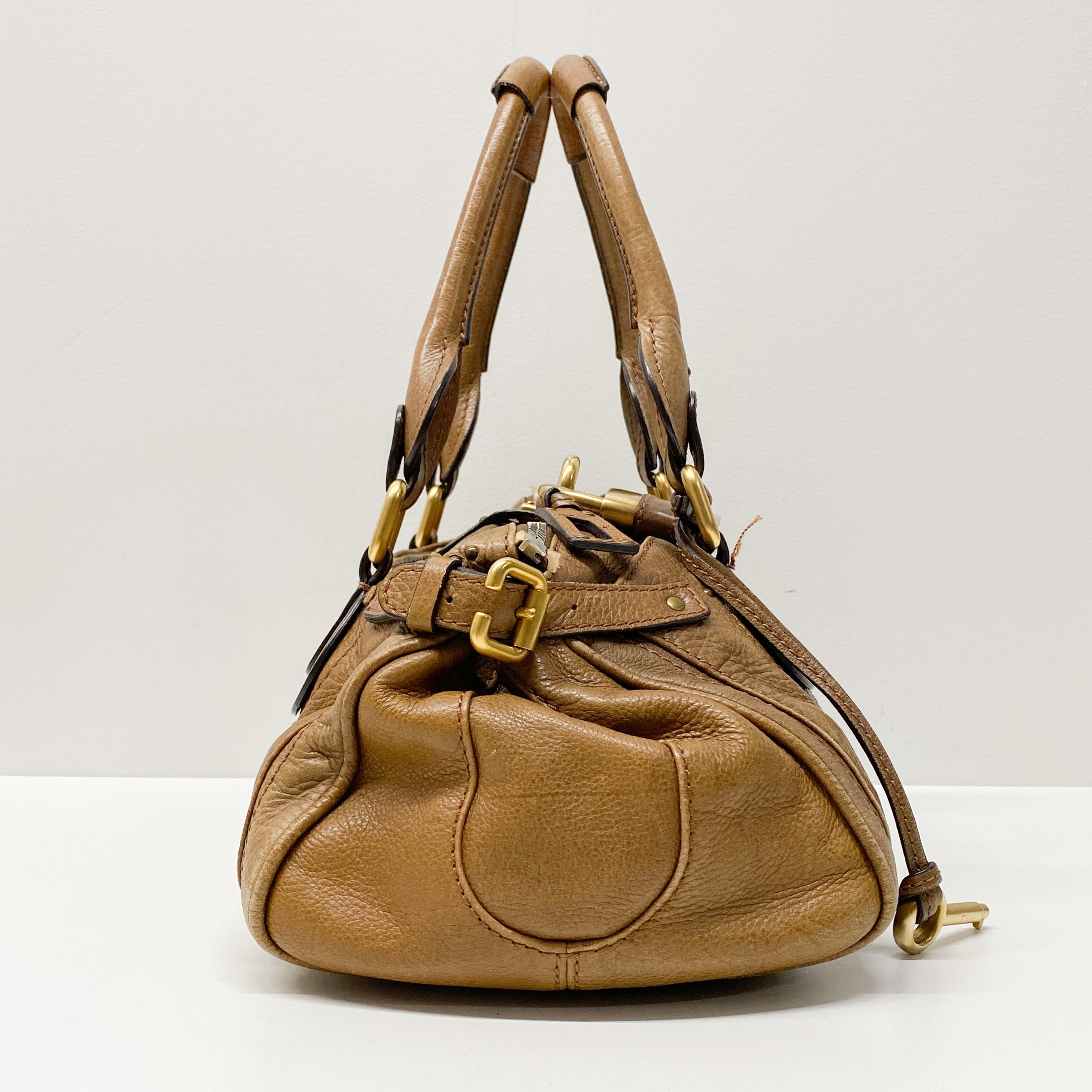 Paddington Brown Leather Shoulder Bag