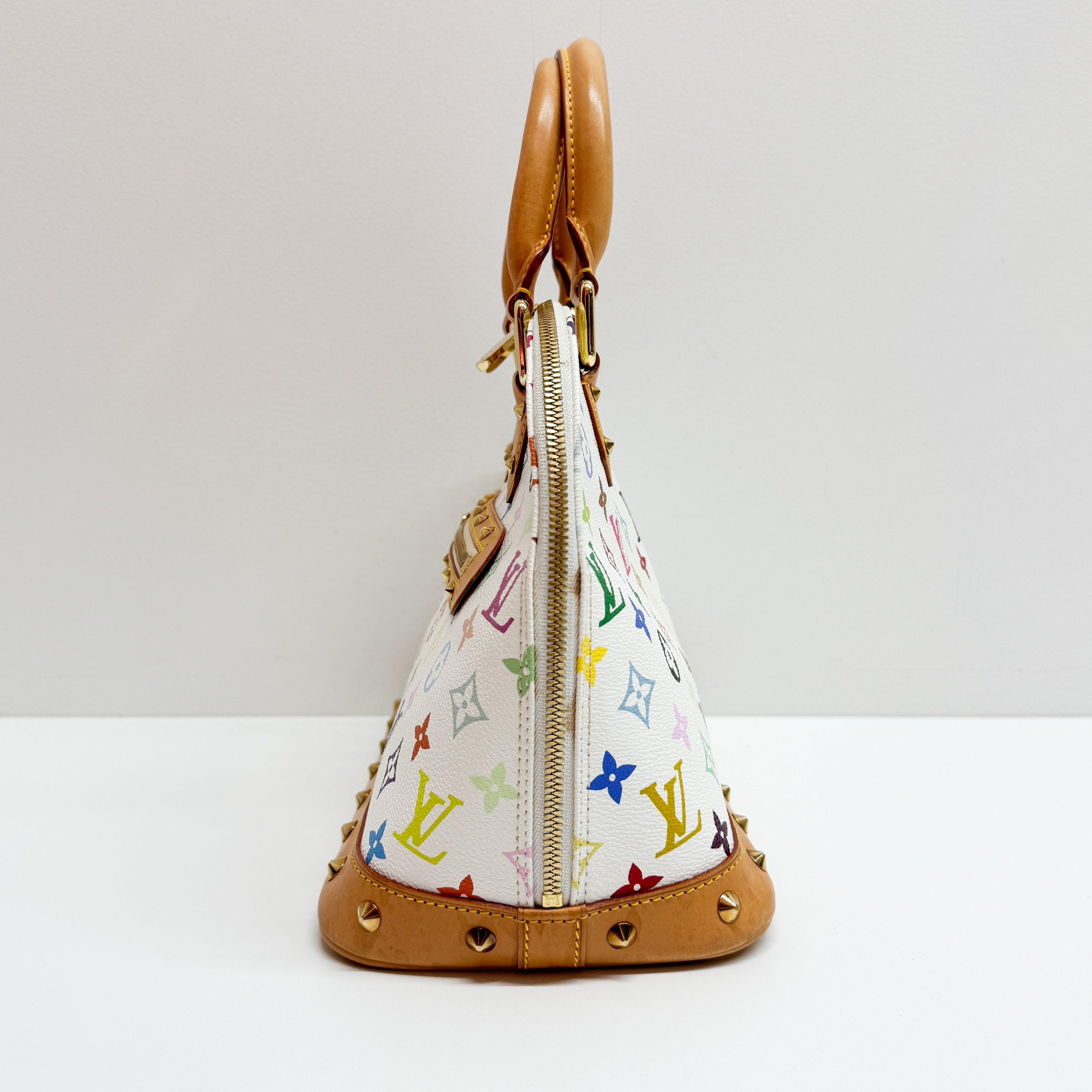 Monogram Multi-color Coated Canvas Hand Bag