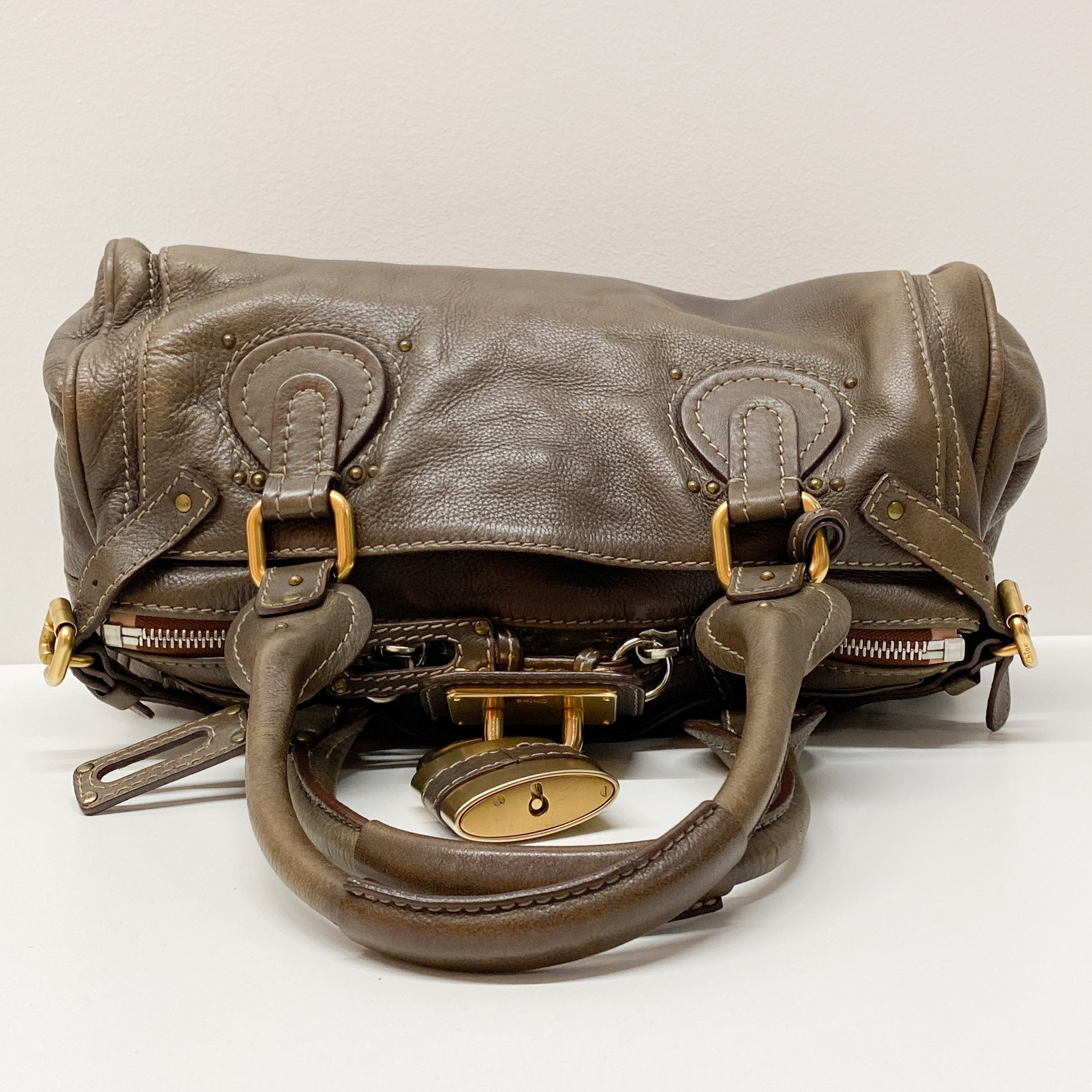 Paddington Brown Leather Two Way Bag