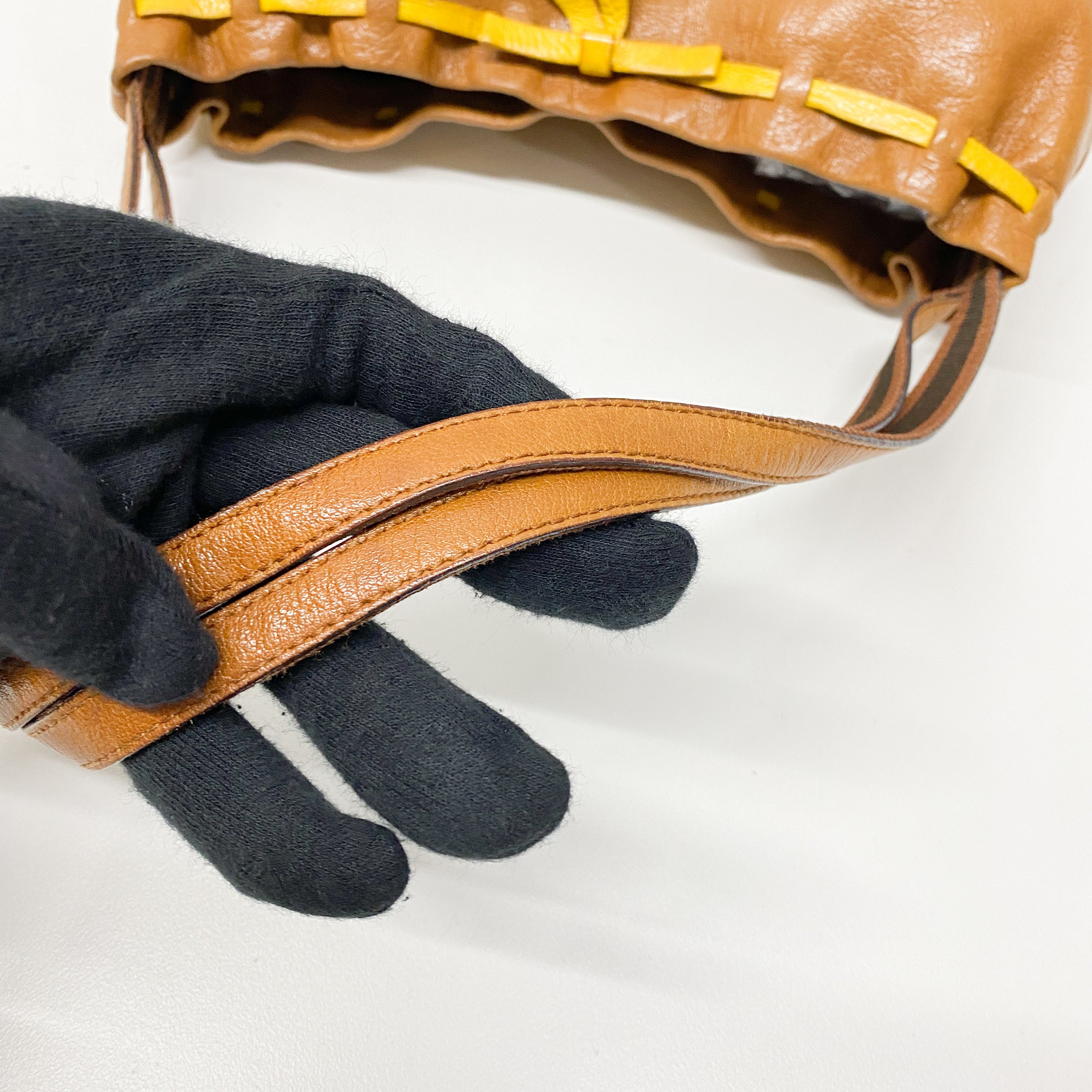 Brown Leather Shoulder Bag