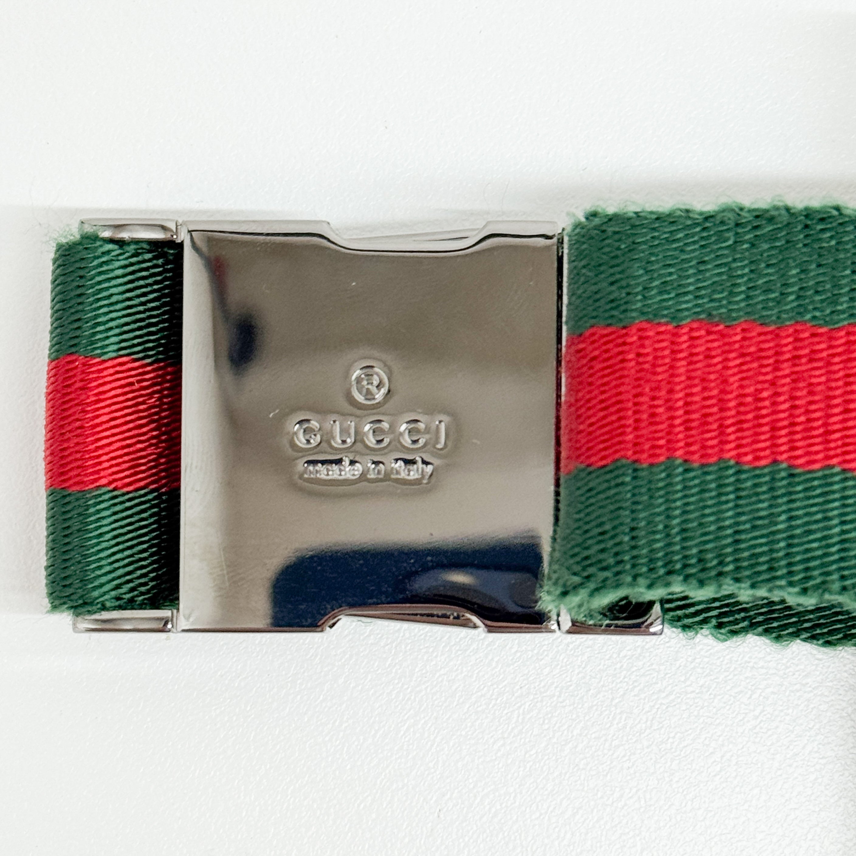 Brown GG Canvas Adjustable Fanny Pack