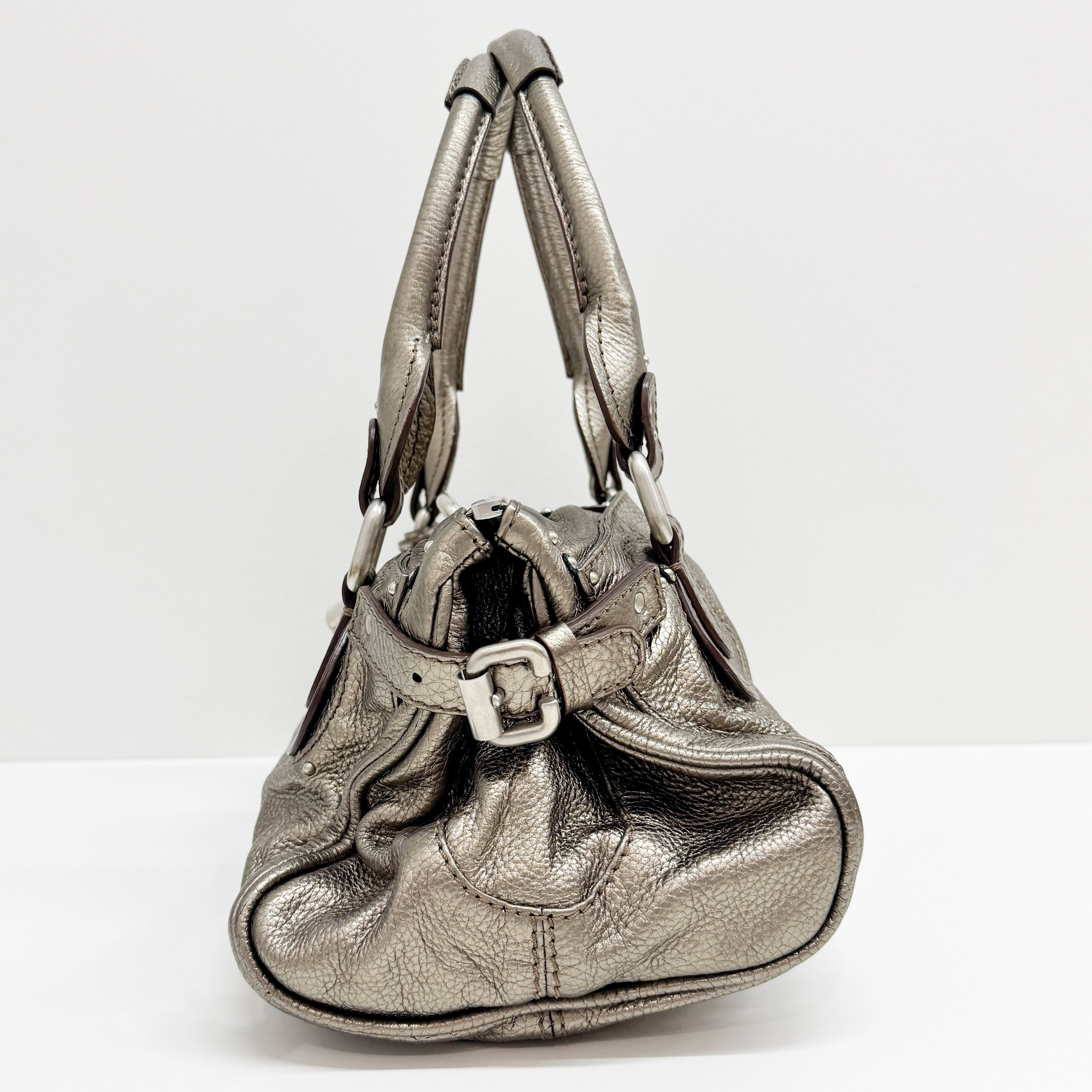 Paddington Bronze Leather Shoulder Bag