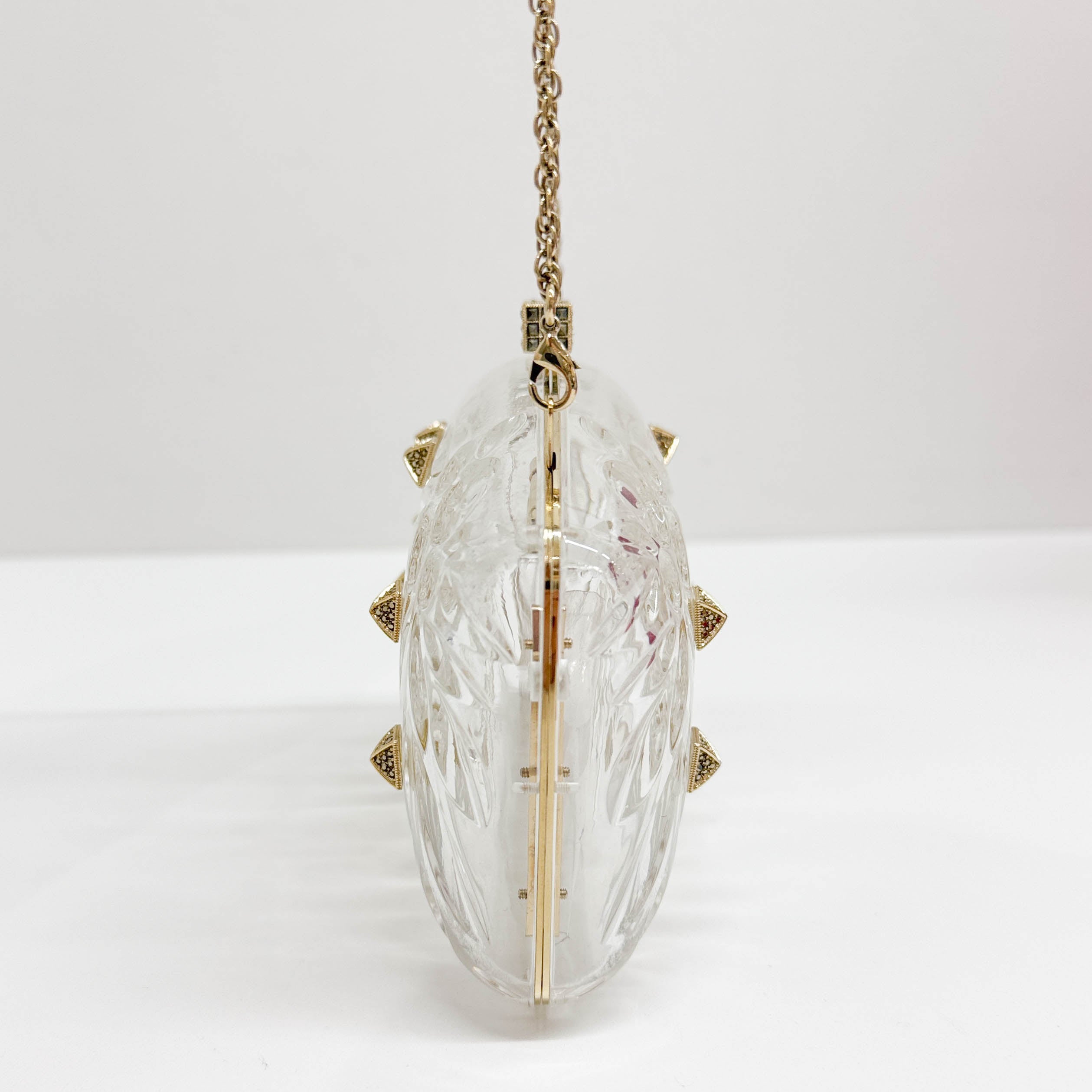 Studs Clear Plastic Two Way Bag