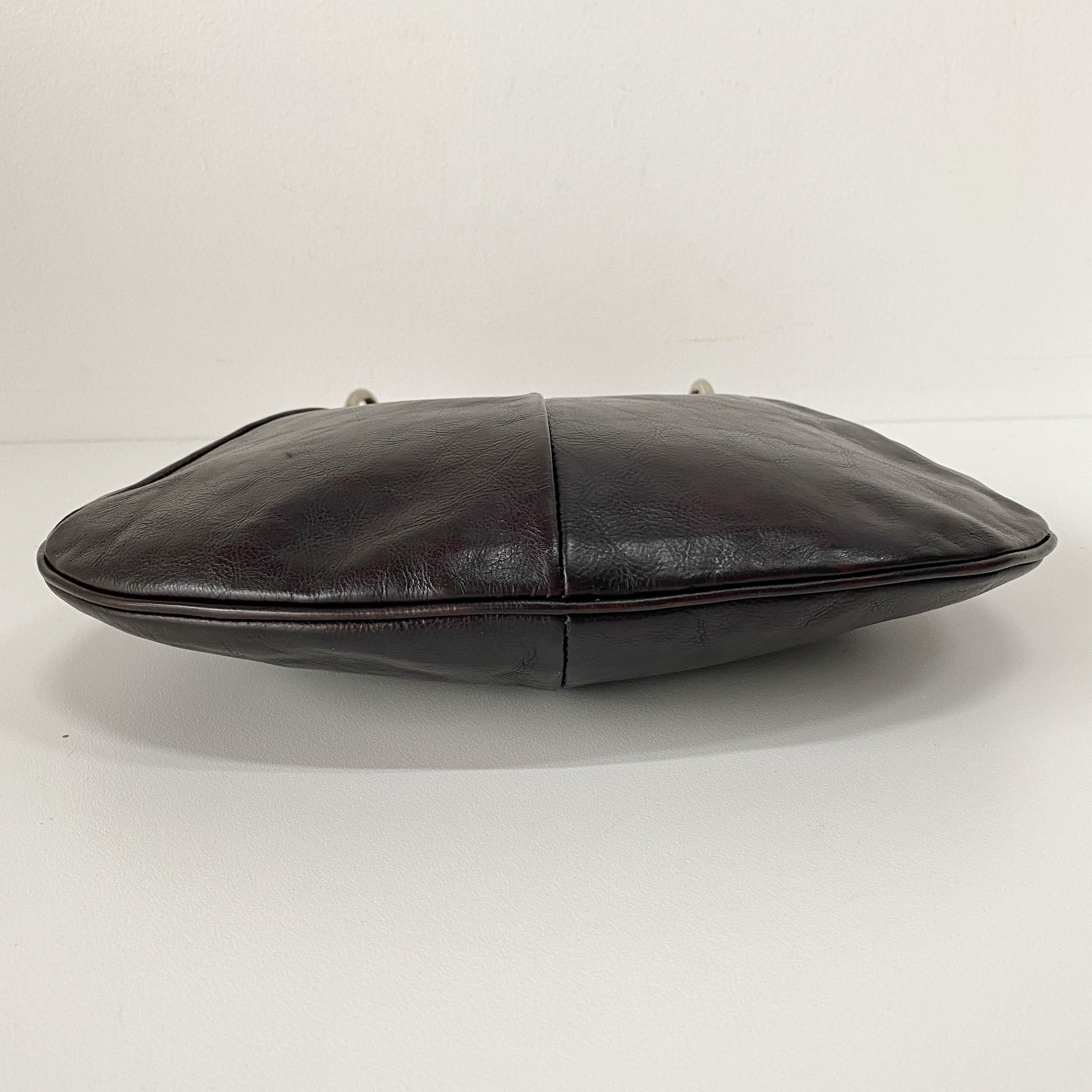 Mombasa Mini Brown Leather Handbag