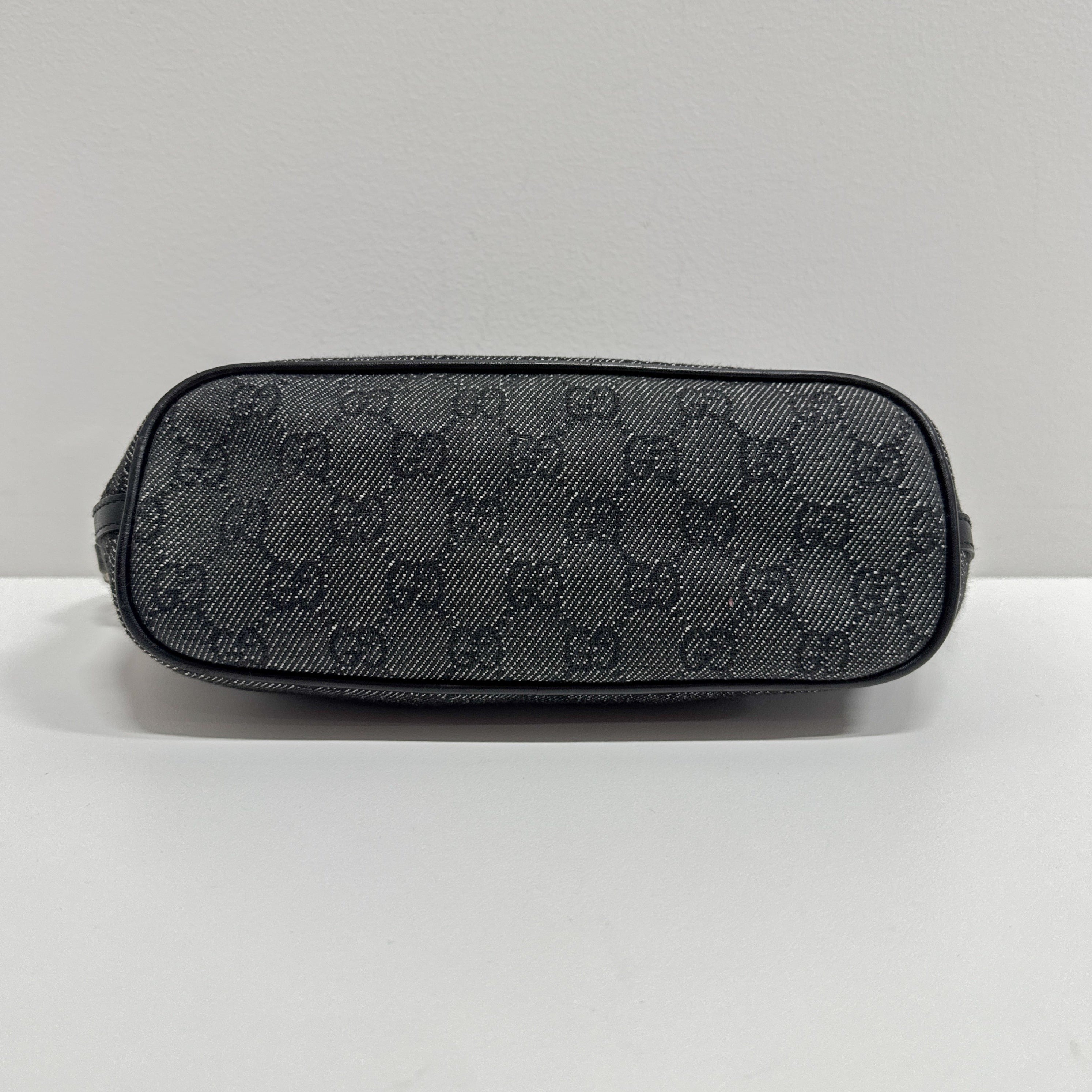 GG Canvas Black Pouch Bag
