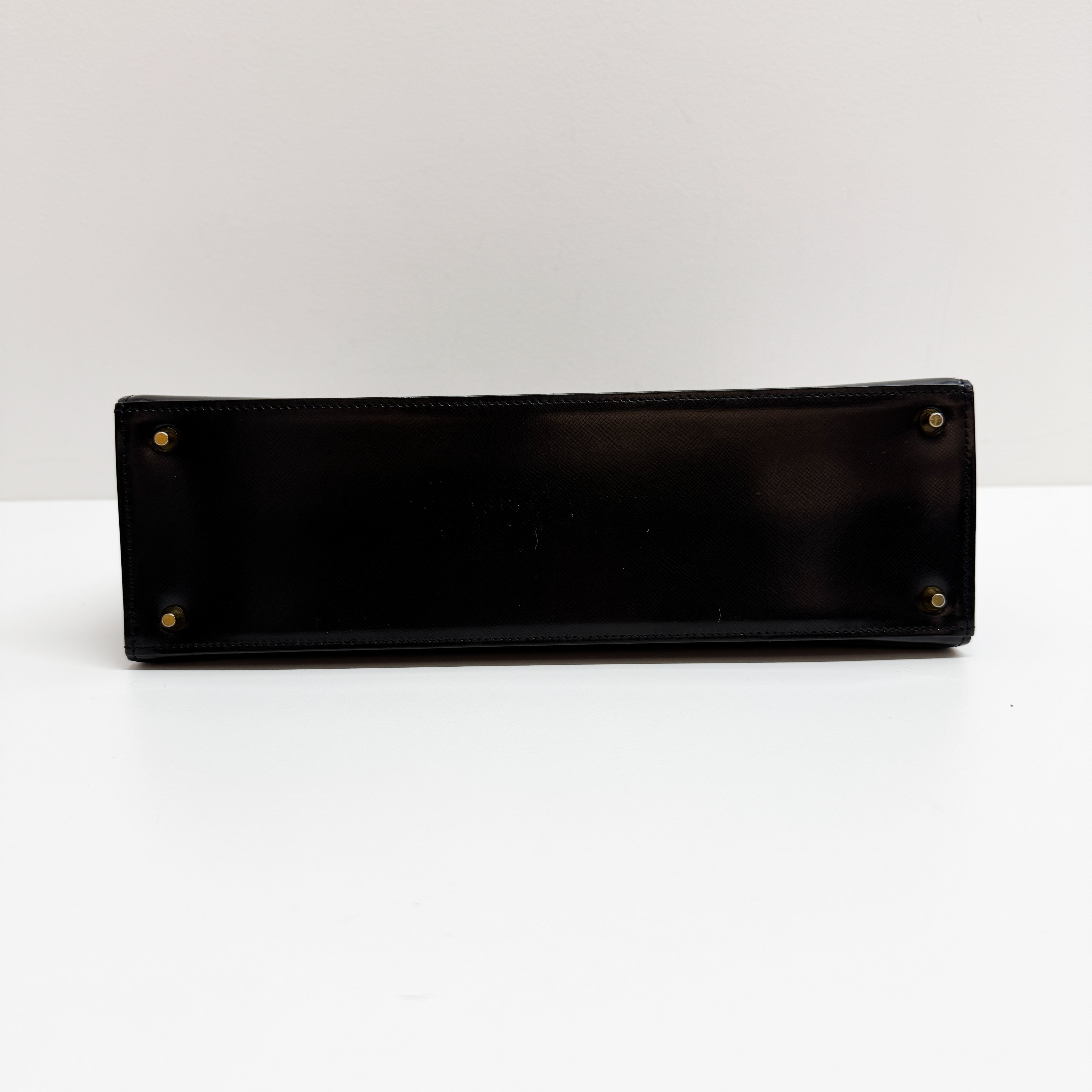 Black Leather Handbag